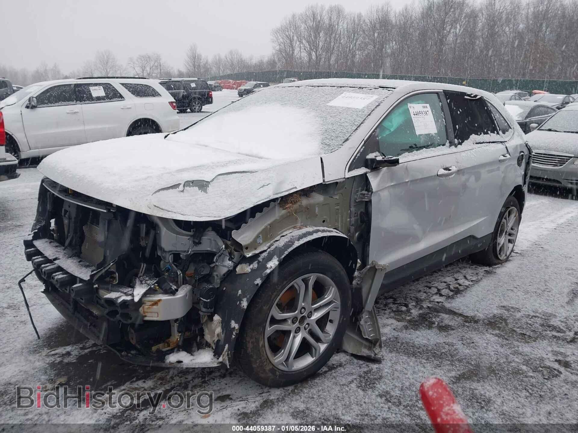 2015 FORD EDGE - VIN: 2FMTK4K84FBB07492 - Photo 2