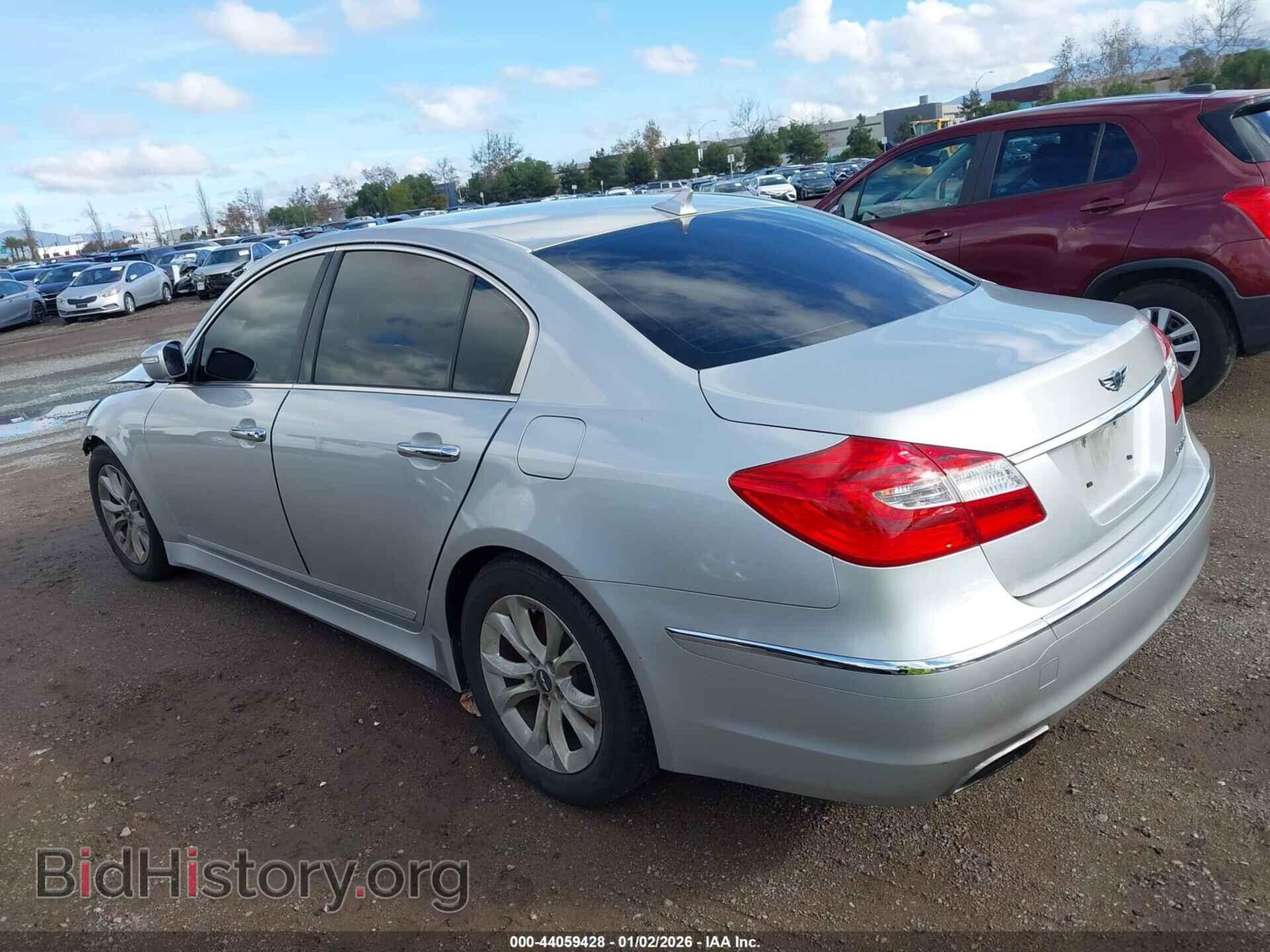 2012 HYUNDAI GENESIS - VIN: KMHGC4DD5CU191840 - Фото 3