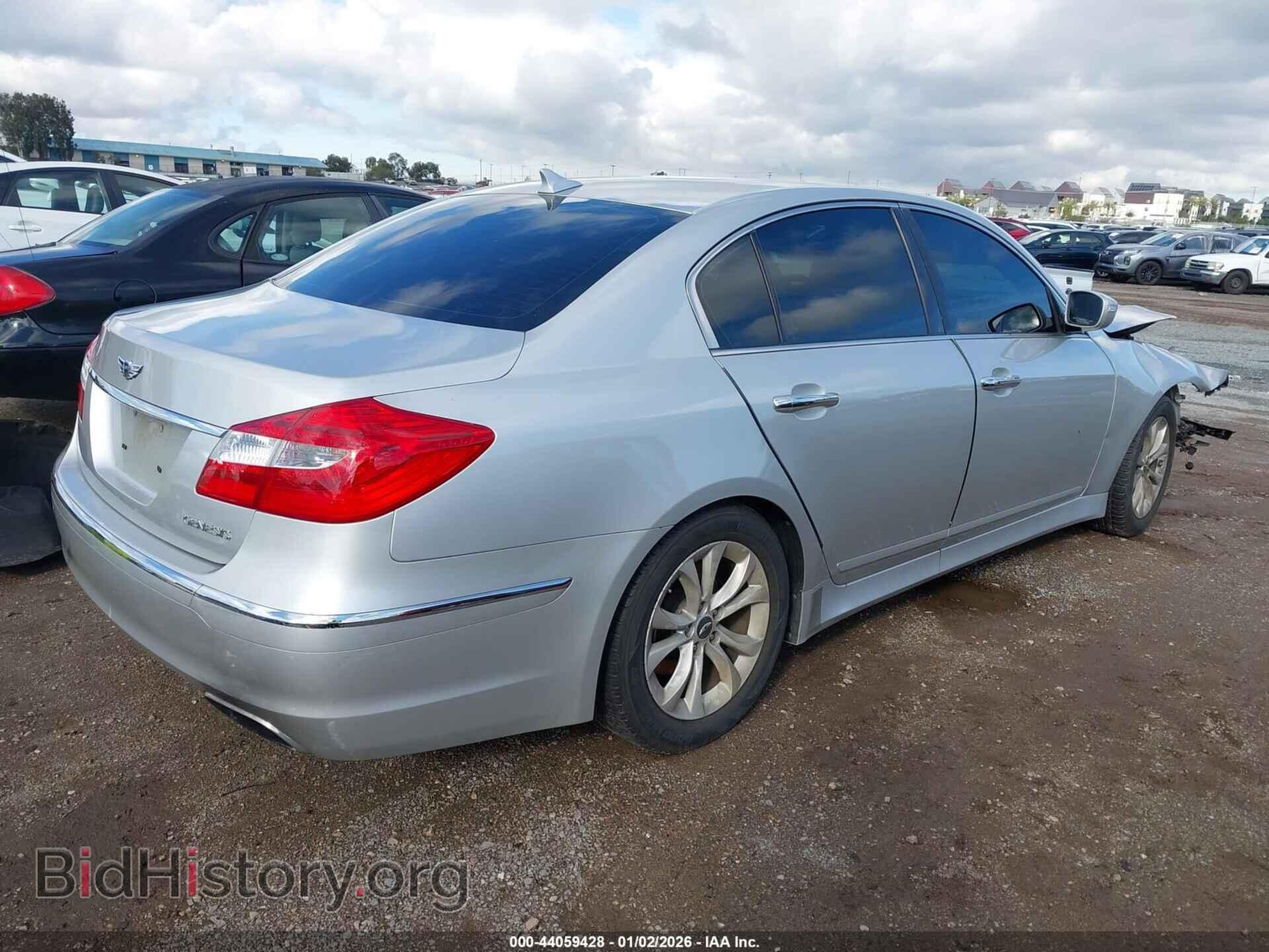 2012 HYUNDAI GENESIS - VIN: KMHGC4DD5CU191840 - Фото 4