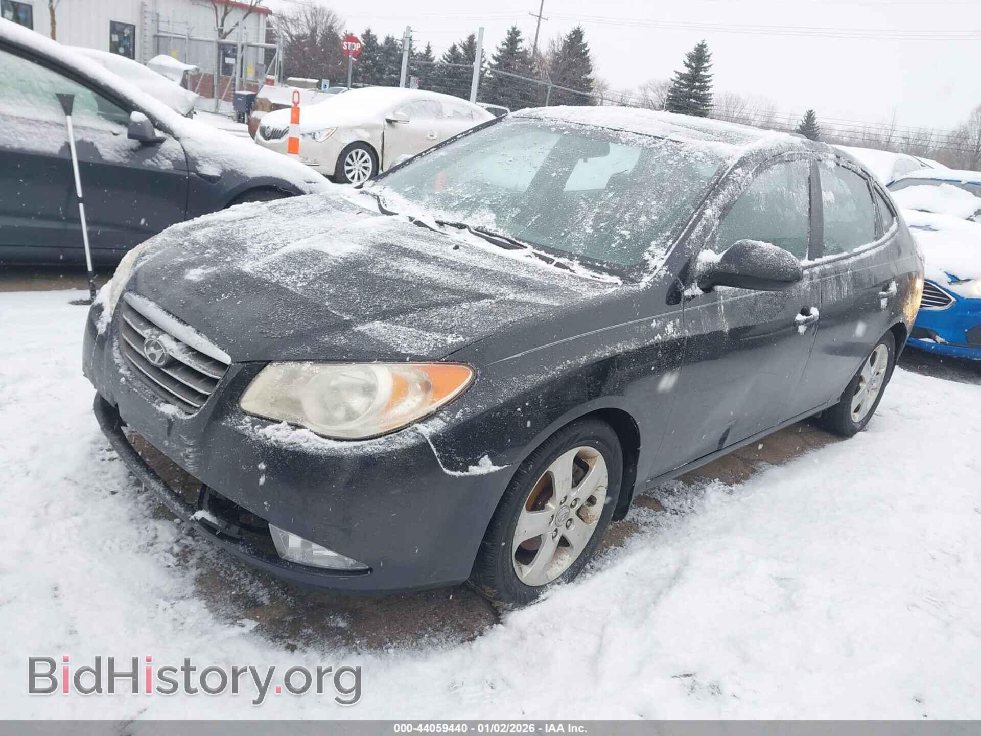 2009 HYUNDAI ELANTRA - VIN: KMHDU46D49U628491 - Фото 2
