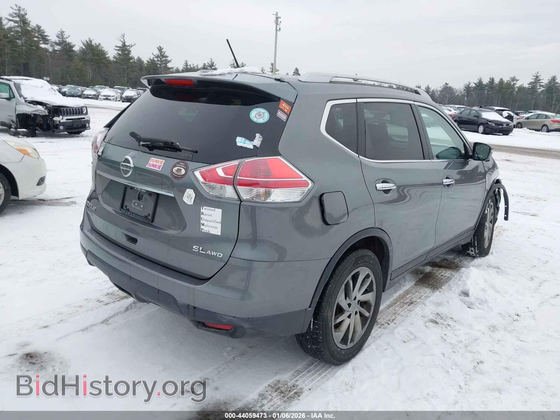 2015 NISSAN ROGUE - VIN: 5N1AT2MVXFC827536 - Фото 4