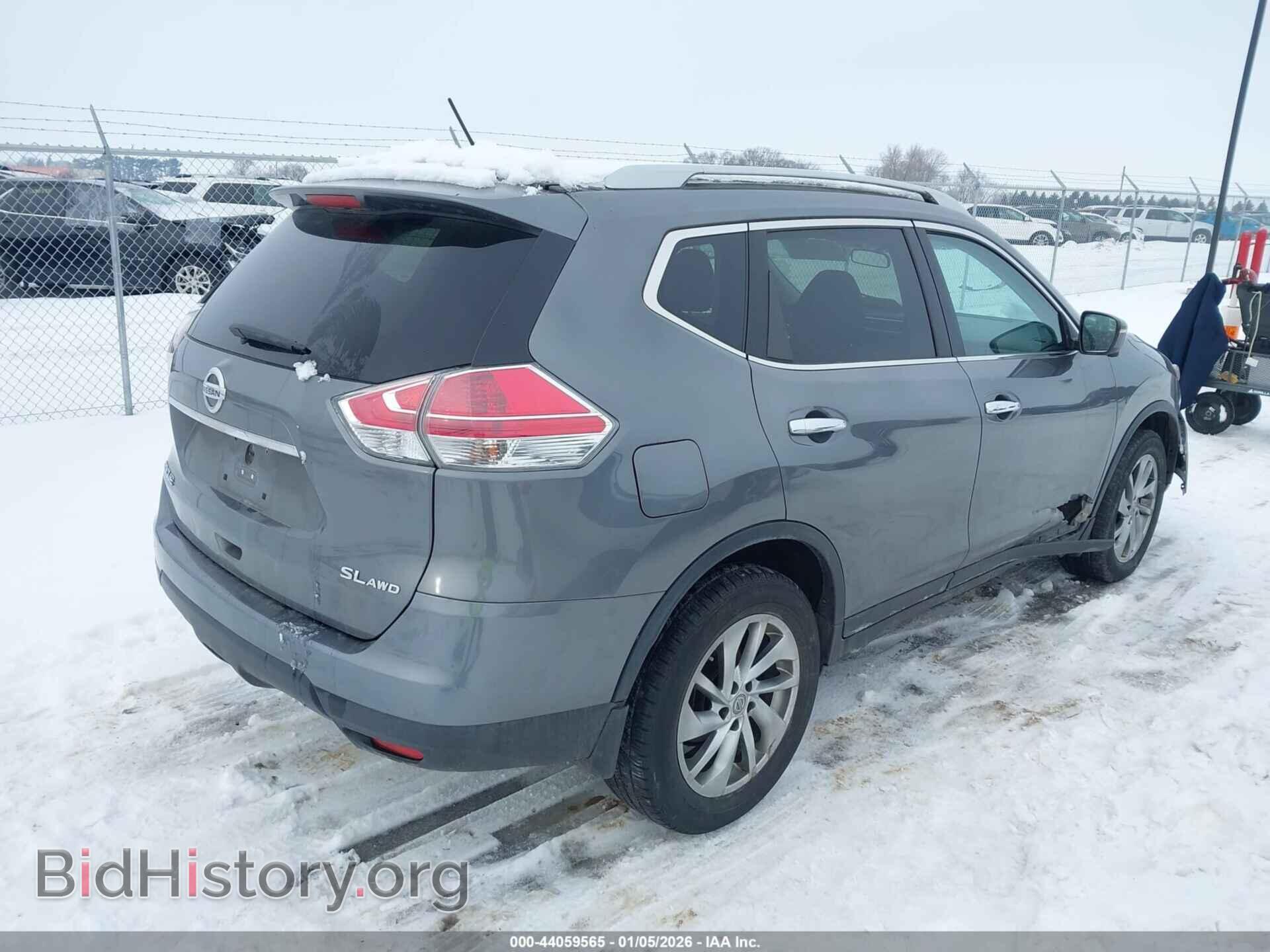 2015 NISSAN ROGUE - VIN: 5N1AT2MVXFC906544 - Фото 4