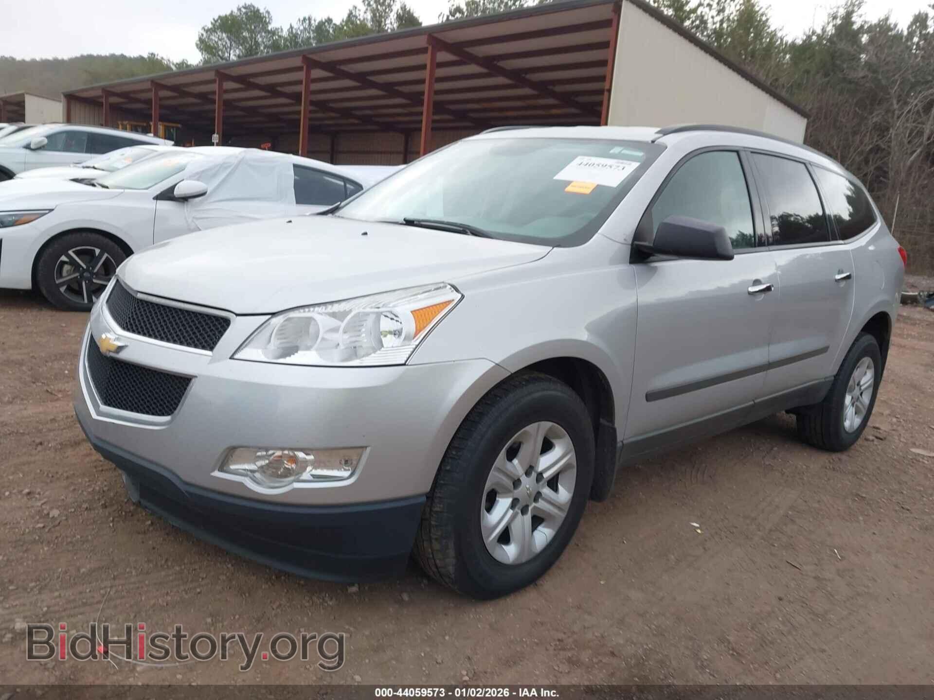2012 CHEVROLET TRAVERSE - VIN: 1GNKRFEDXCJ100786 - Фото 2