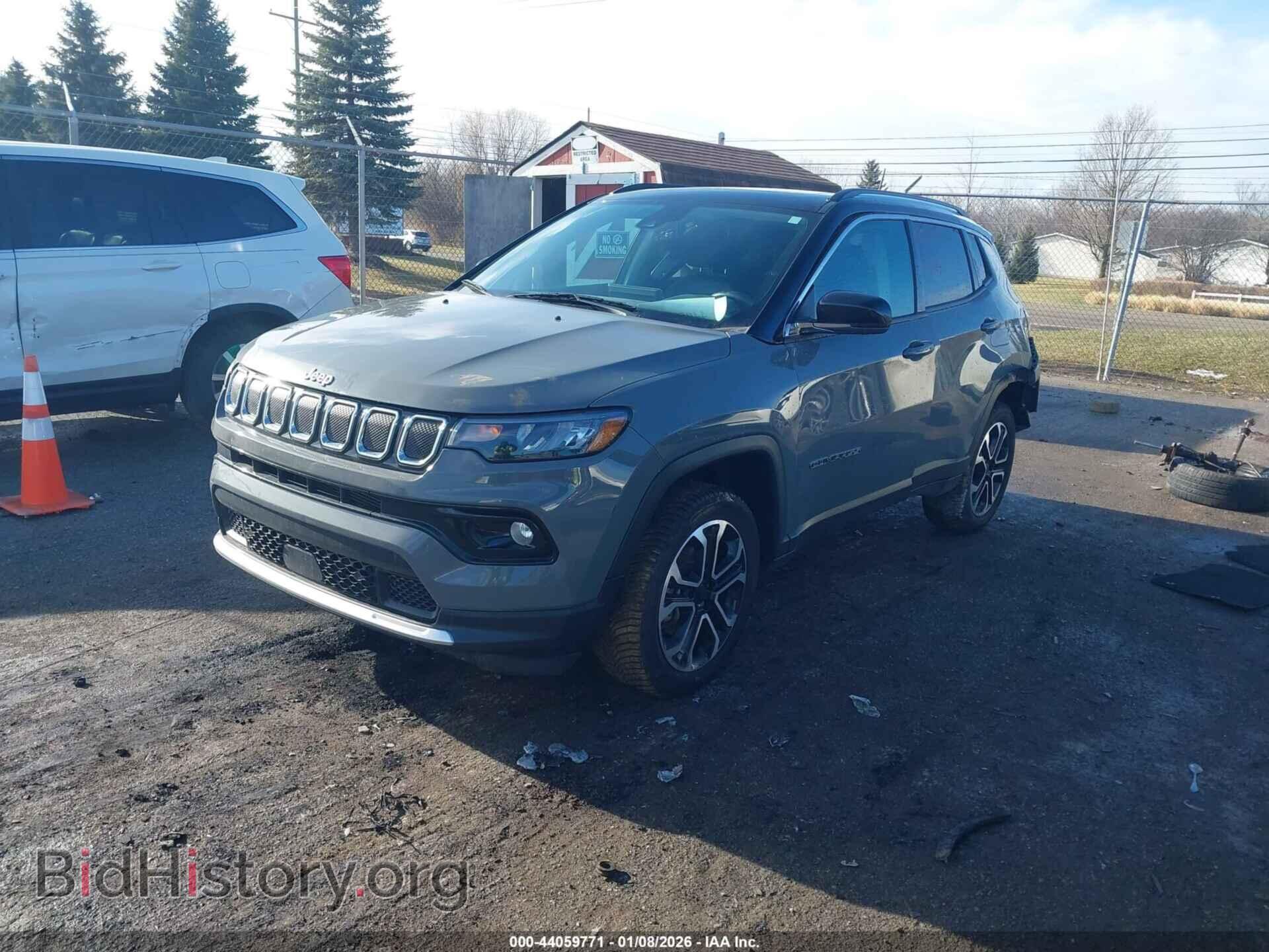 2022 JEEP COMPASS - VIN: 3C4NJDCB7NT105216 - Фото 2