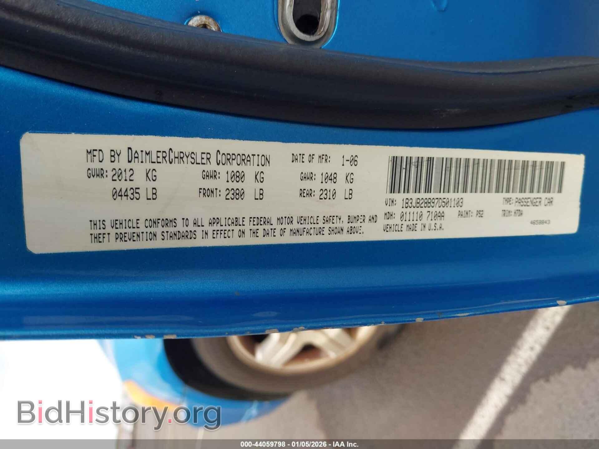 2009 DODGE CALIBER - VIN: 1B3HB48A39D186593 - Фото 9