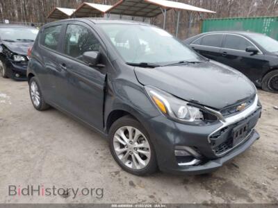 2021 Chevrolet SPARK FWD 1LT Automatic, черный — VIN KL8CD6SA8MC738880, IAAI