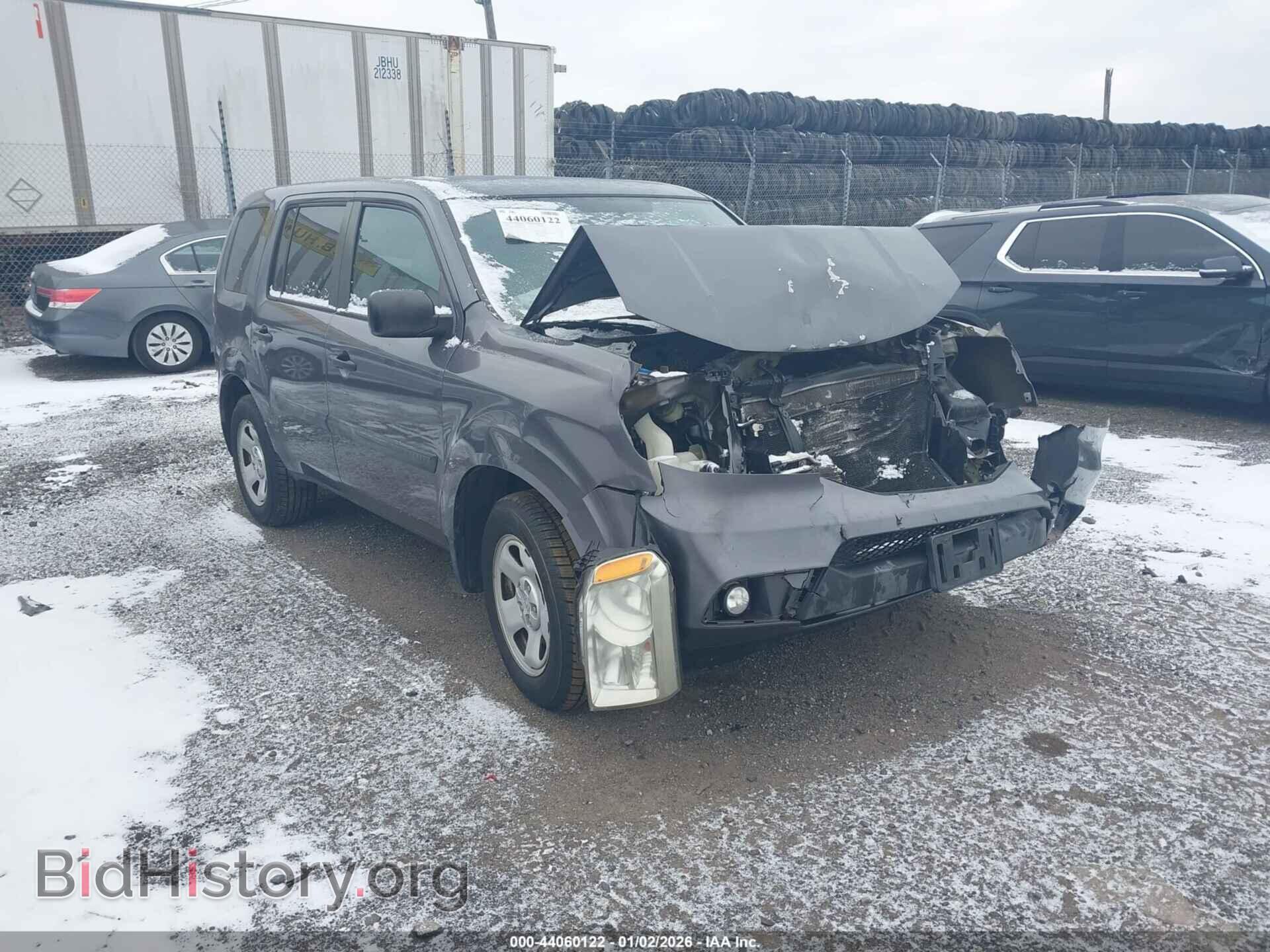 Фотография 5FNYF4H20EB010051 - HONDA PILOT 2014