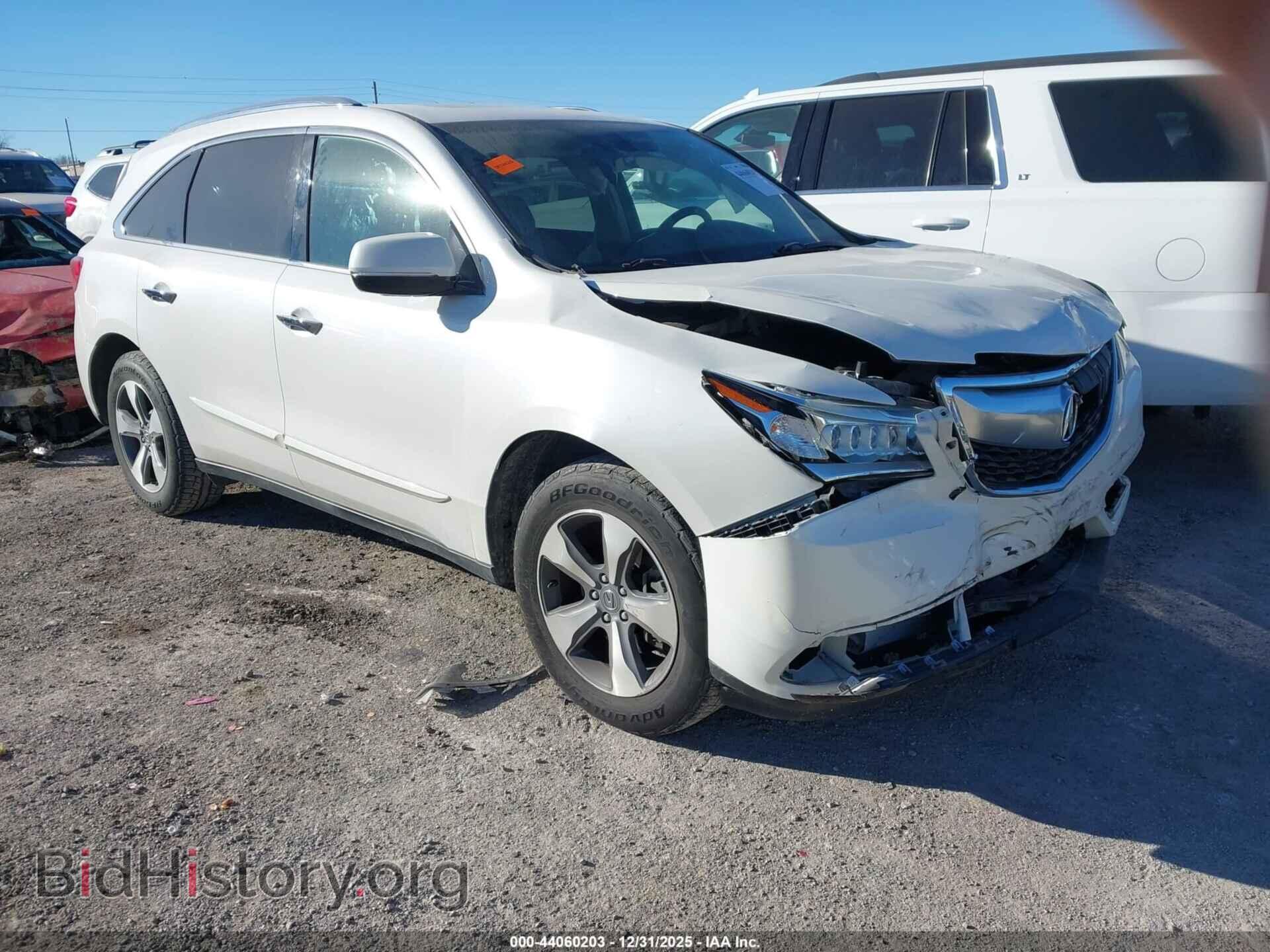 Фотография 5FRYD4H28EB006947 - ACURA MDX 2014