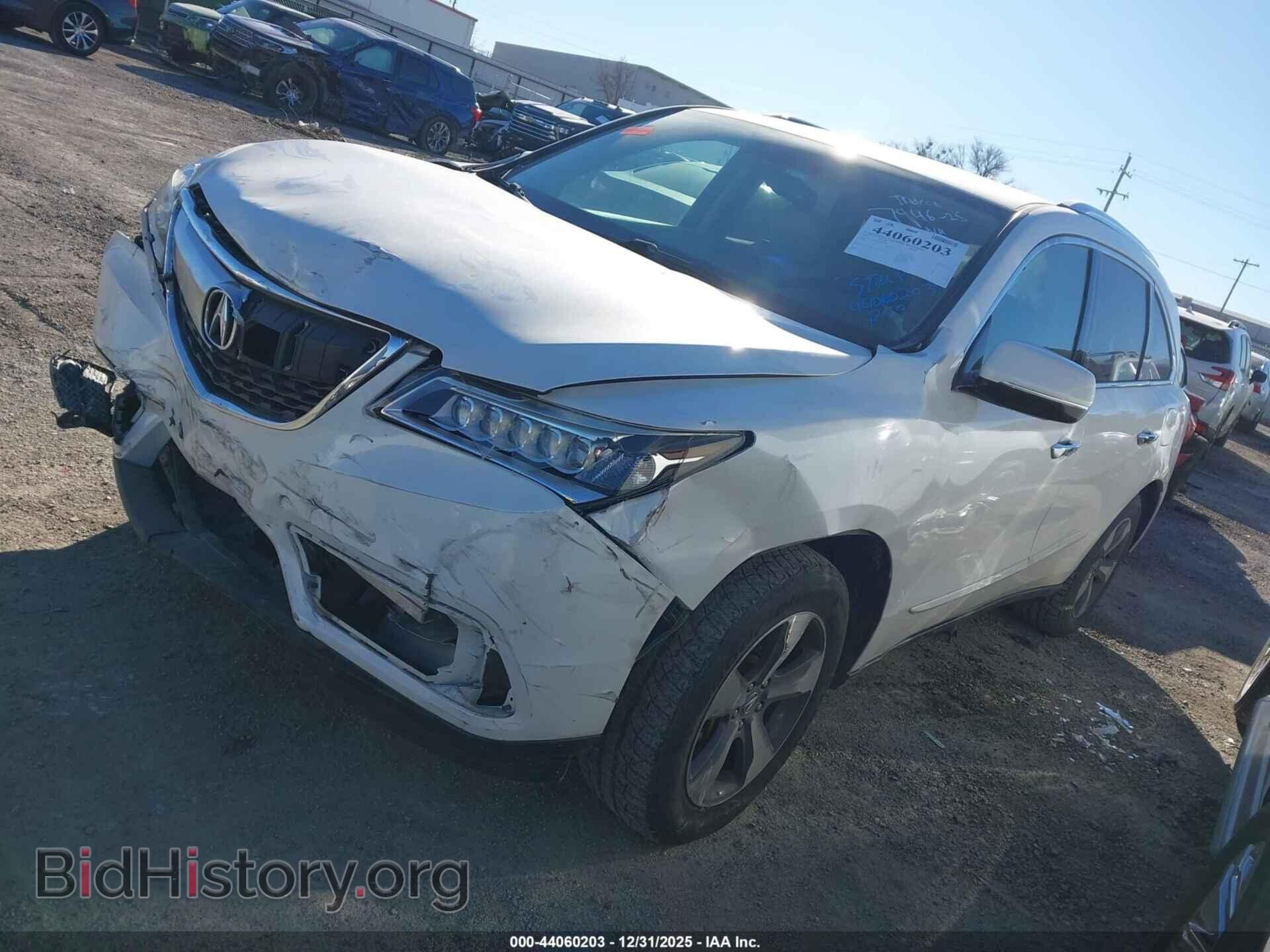 2014 ACURA MDX - VIN: 5FRYD4H28EB006947 - Фото 2