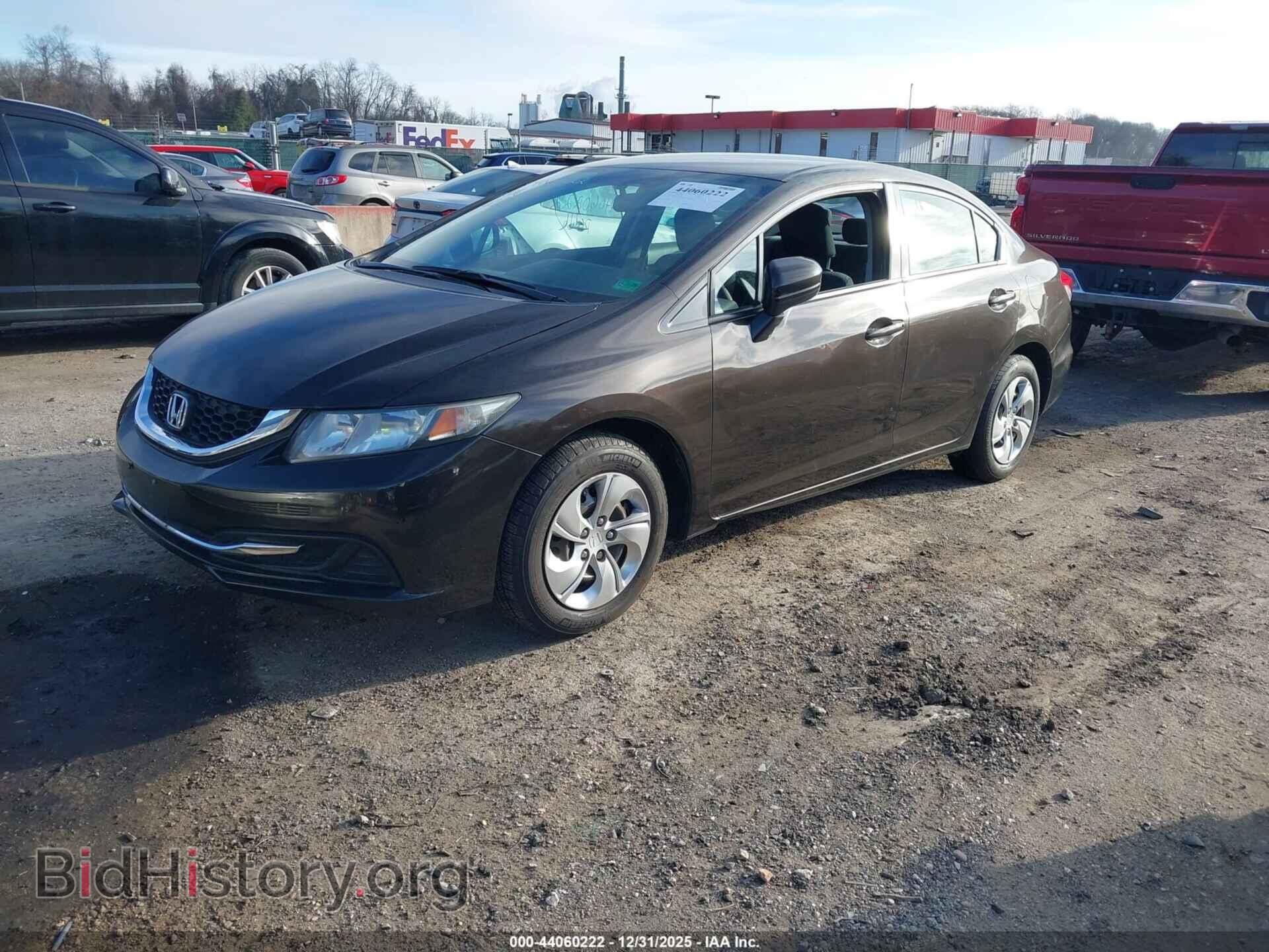2014 HONDA CIVIC - VIN: 2HGFB2F5XEH554704 - Фото 2