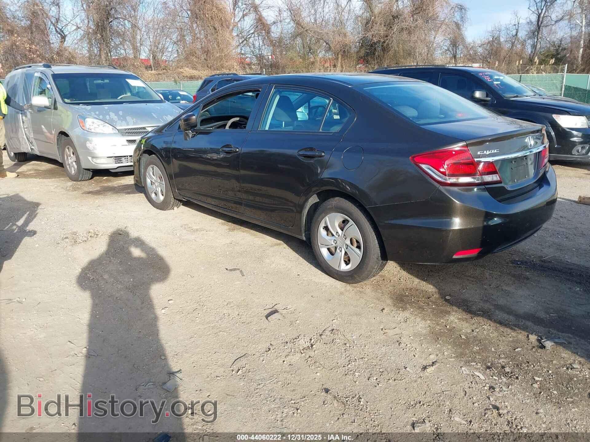 2014 HONDA CIVIC - VIN: 2HGFB2F5XEH554704 - Фото 3