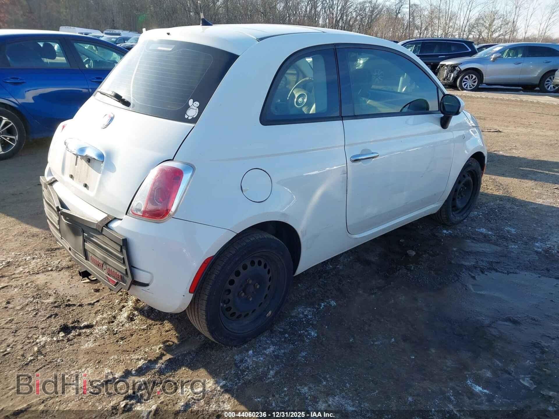 2013 FIAT 500 - VIN: 3C3CFFARXDT742379 - Photo 4