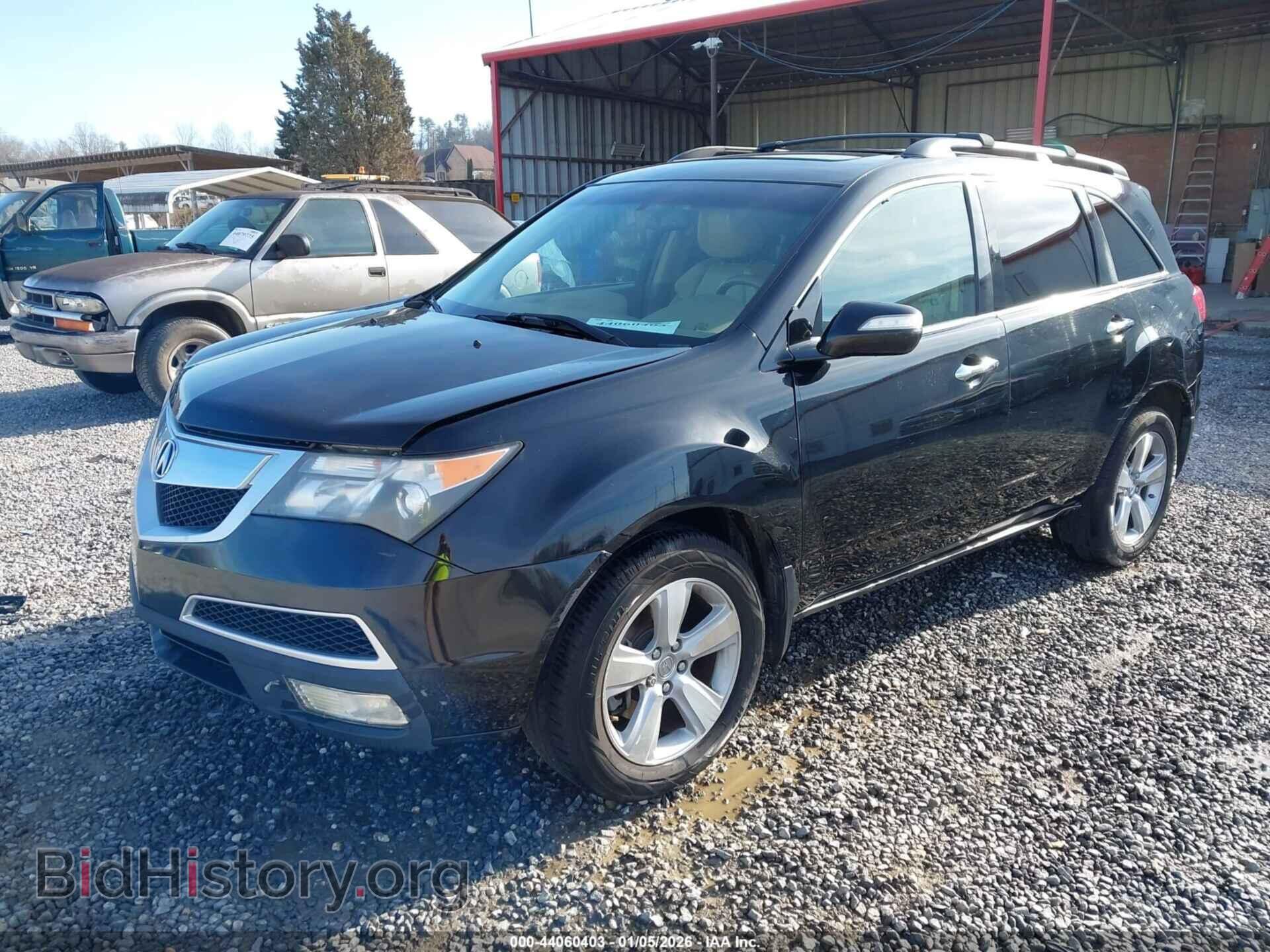 2011 ACURA MDX - VIN: 2HNYD2H60BH522244 - Фото 2