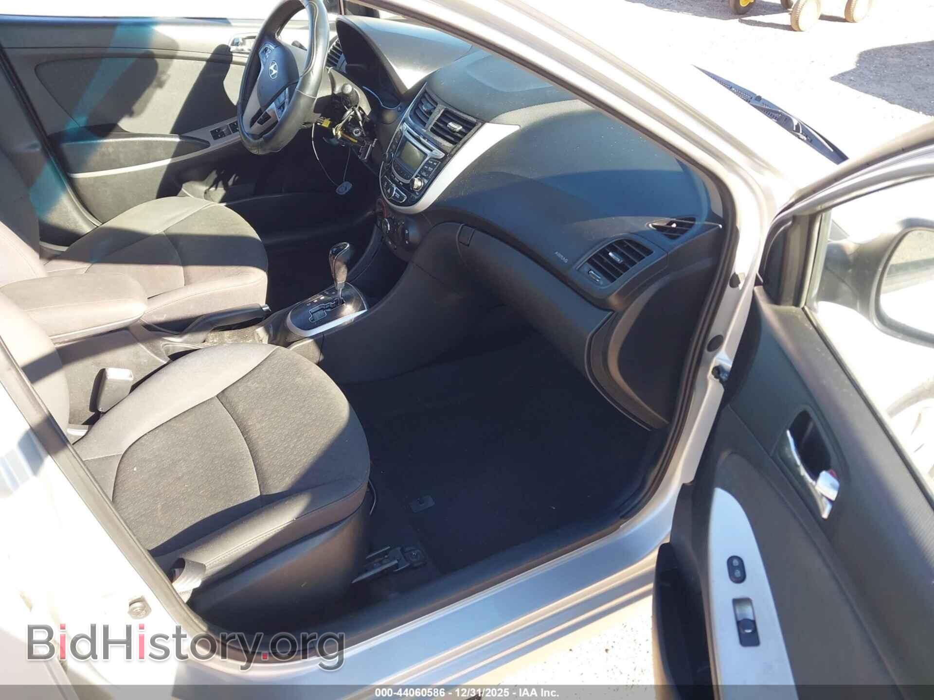 2013 HYUNDAI ACCENT - VIN: KMHCU5AEXDU076702 - Фото 5