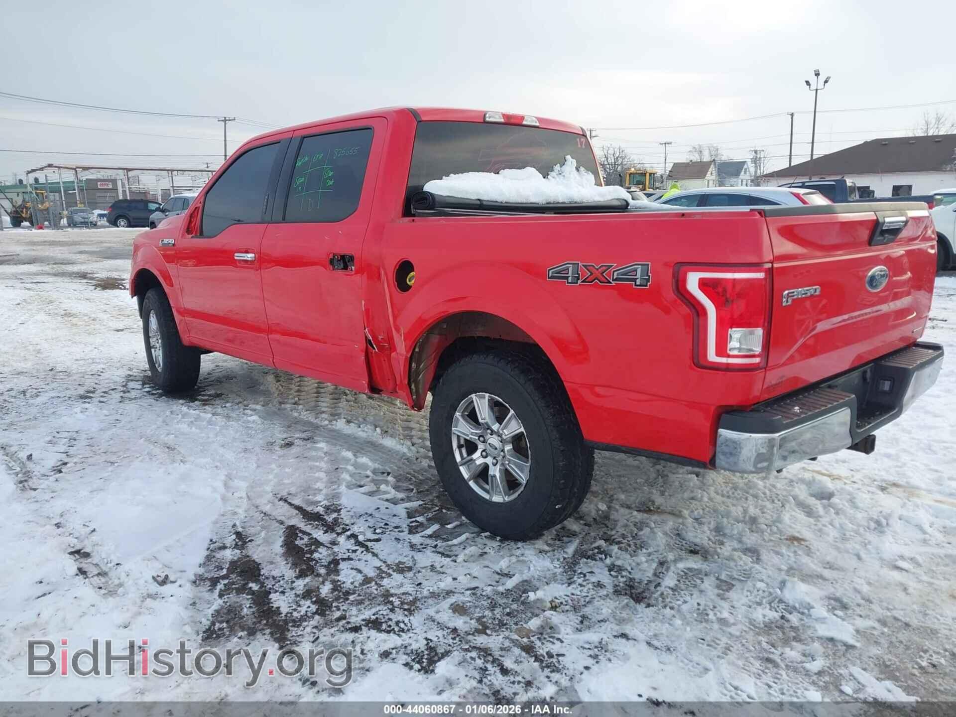 2016 FORD F-150 - VIN: 1FTEW1E88GFA69714 - Фото 3