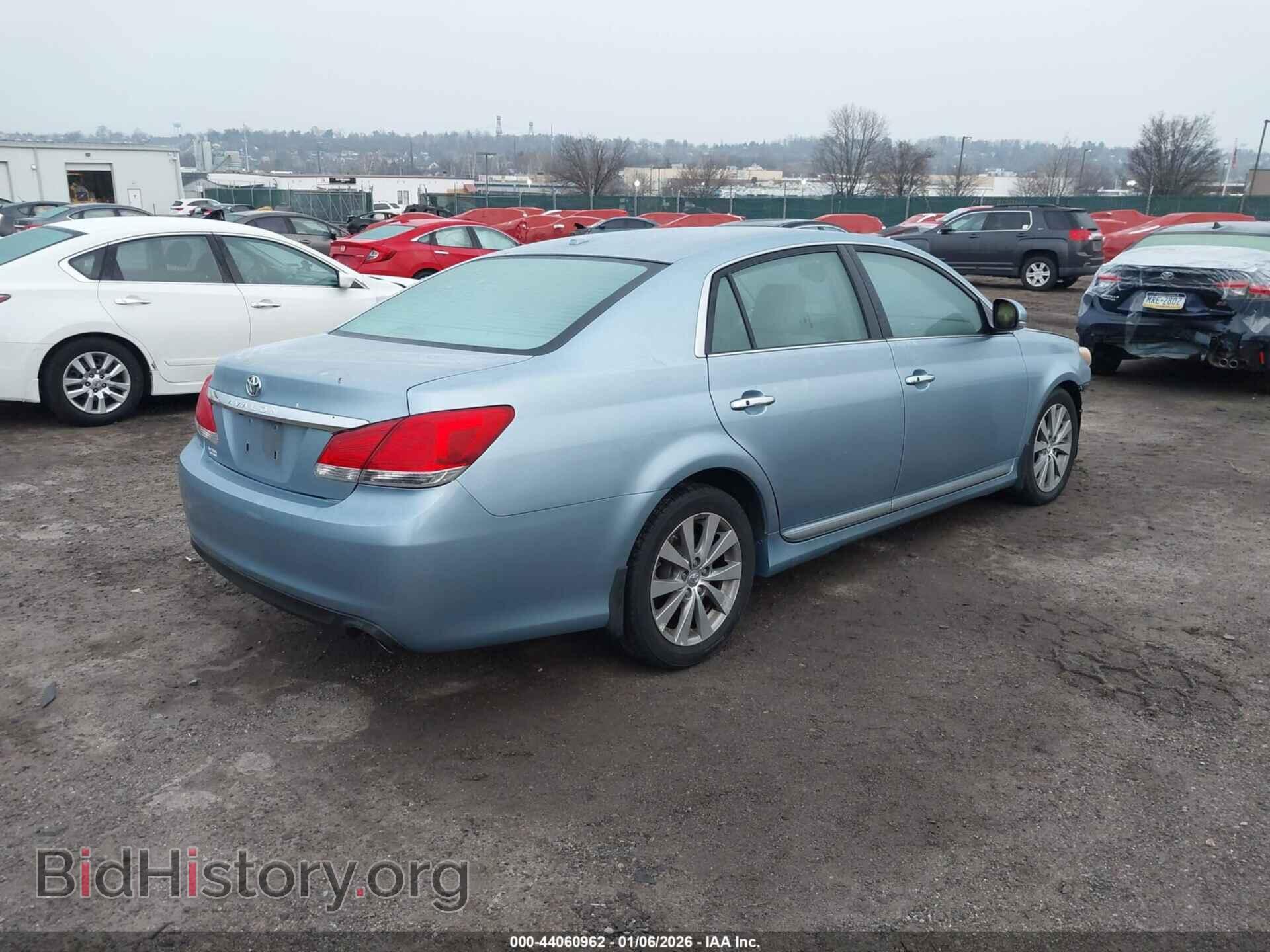 2011 TOYOTA AVALON - VIN: 4T1BK3DB9BU414966 - Фото 4