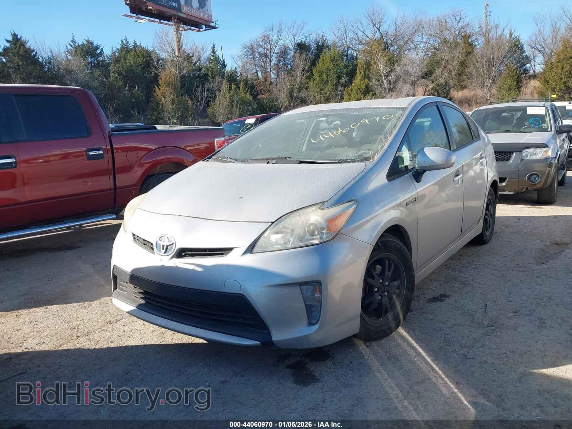 2014 TOYOTA PRIUS - VIN: JTDKN3DU4E1778604 - Фото 2