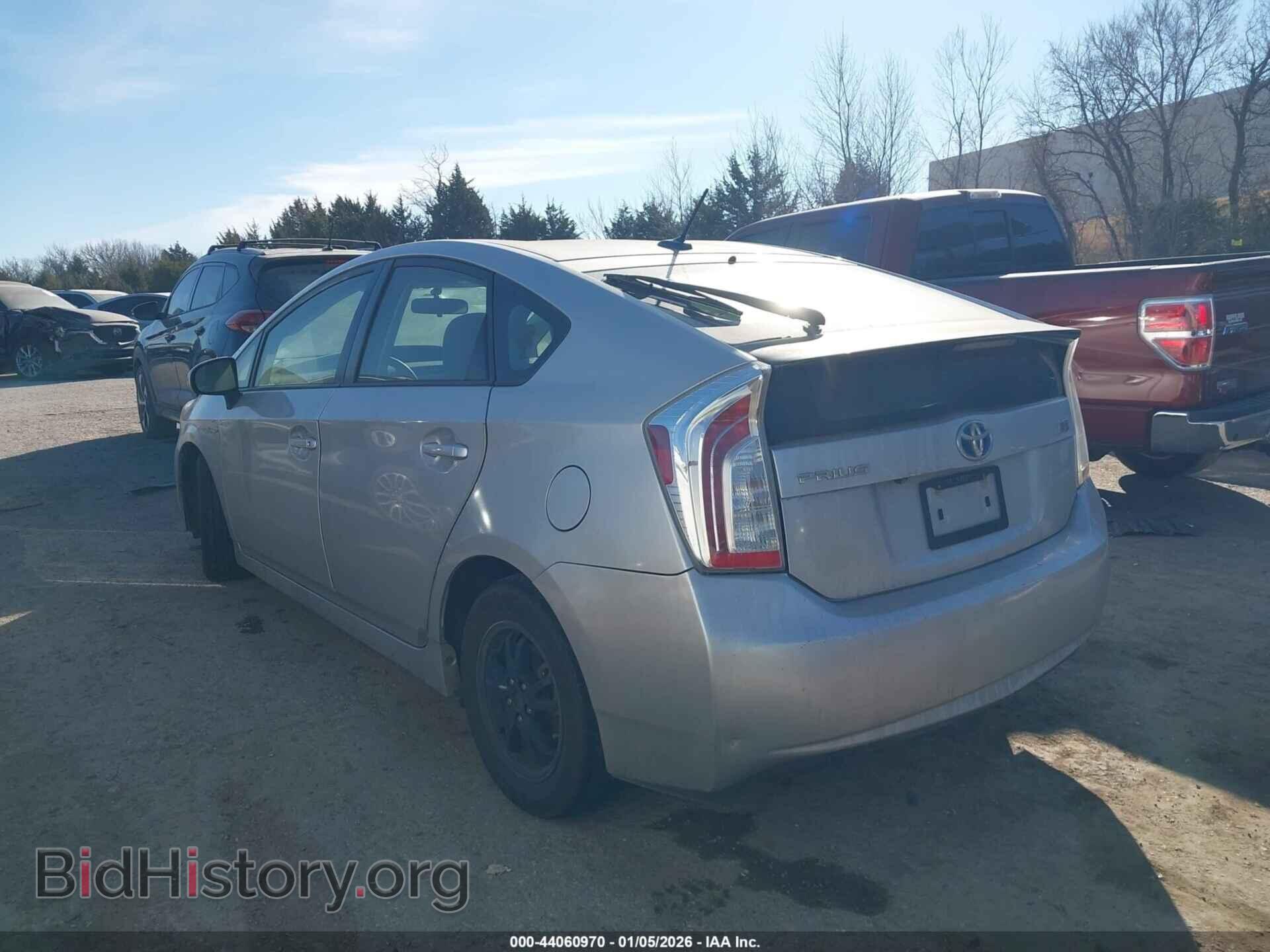 2014 TOYOTA PRIUS - VIN: JTDKN3DU4E1778604 - Фото 3