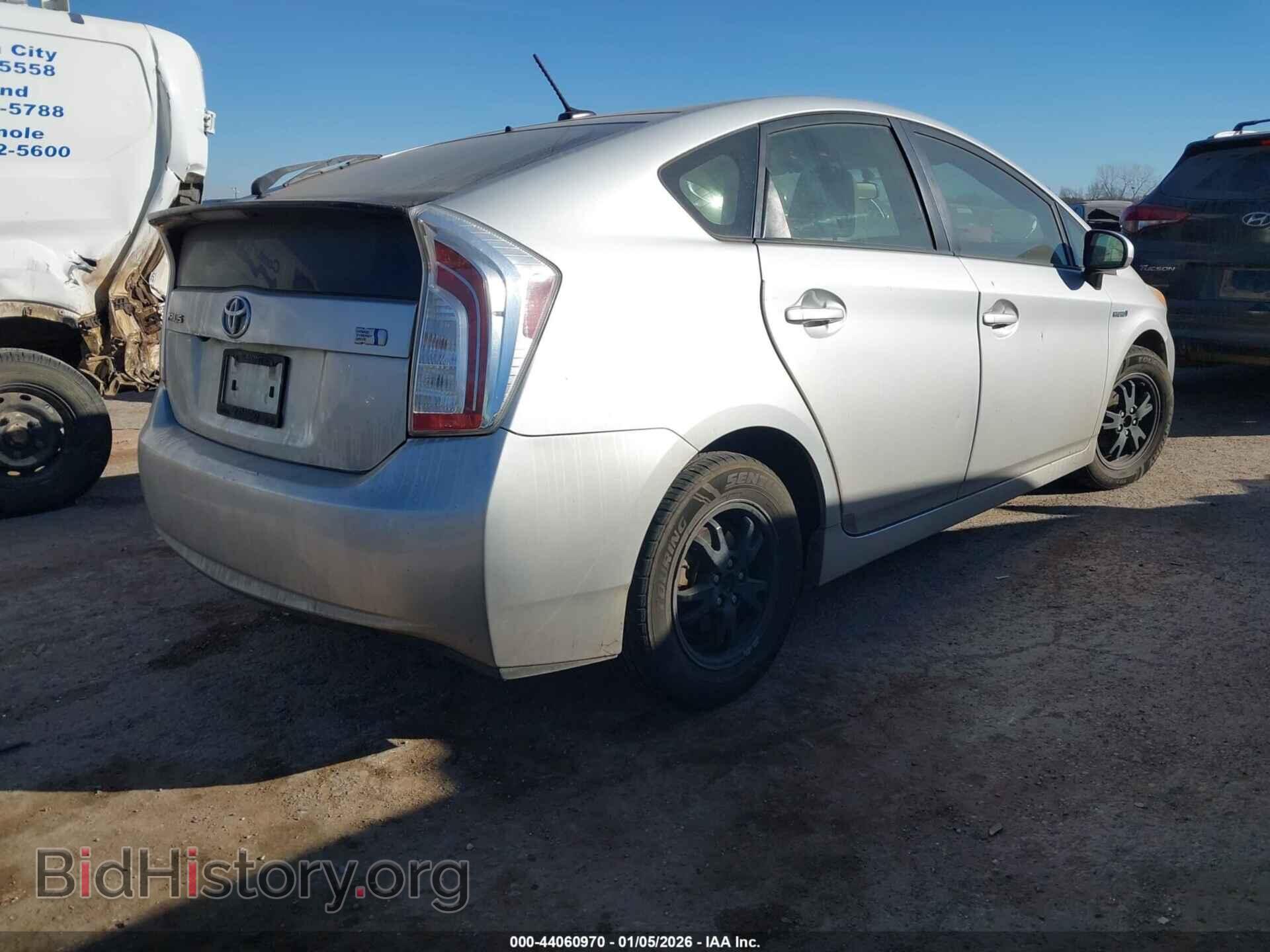 2014 TOYOTA PRIUS - VIN: JTDKN3DU4E1778604 - Фото 4