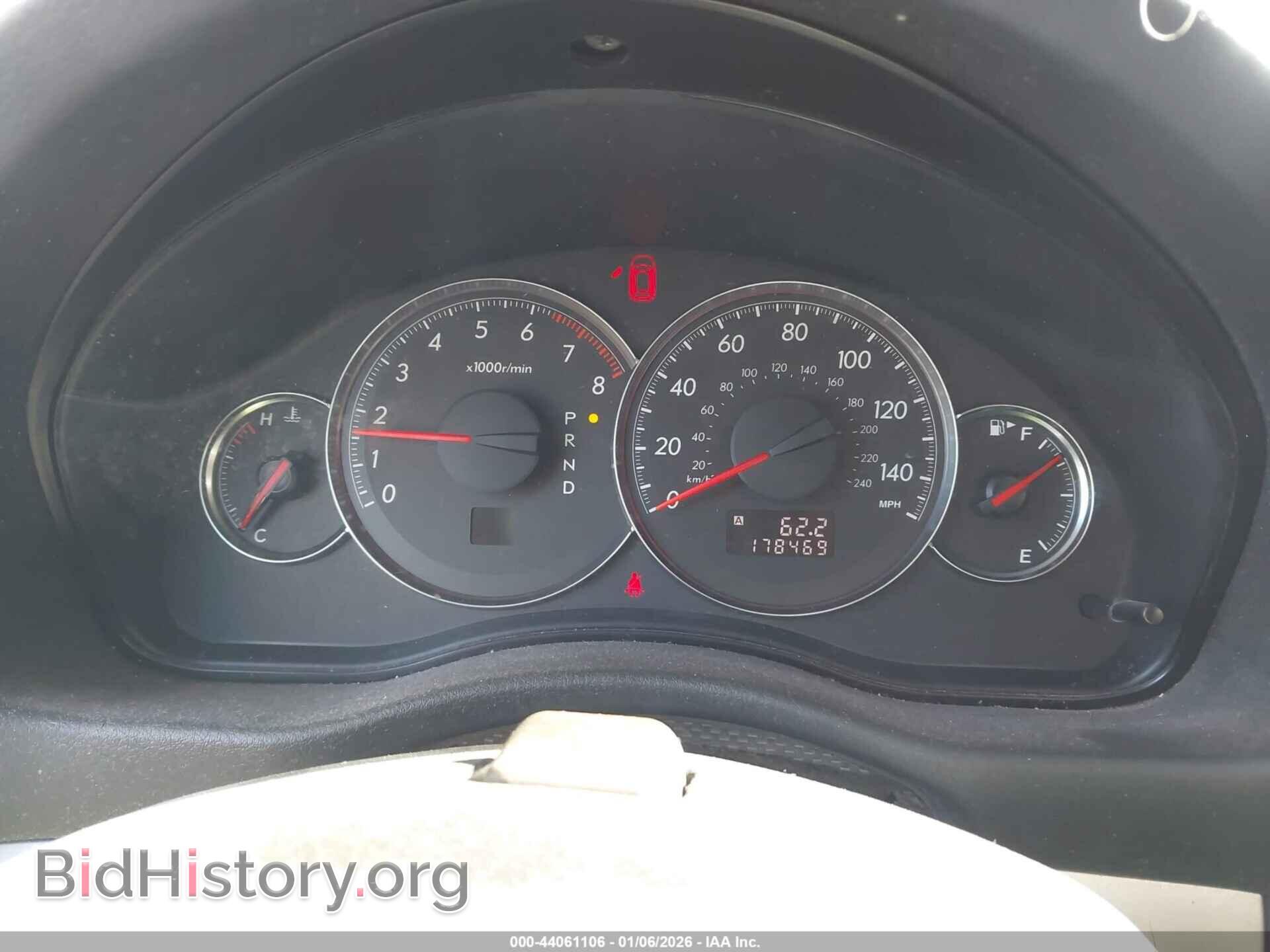 2009 SUBARU LEGACY - VIN: 4S3BL616997221994 - Фото 7