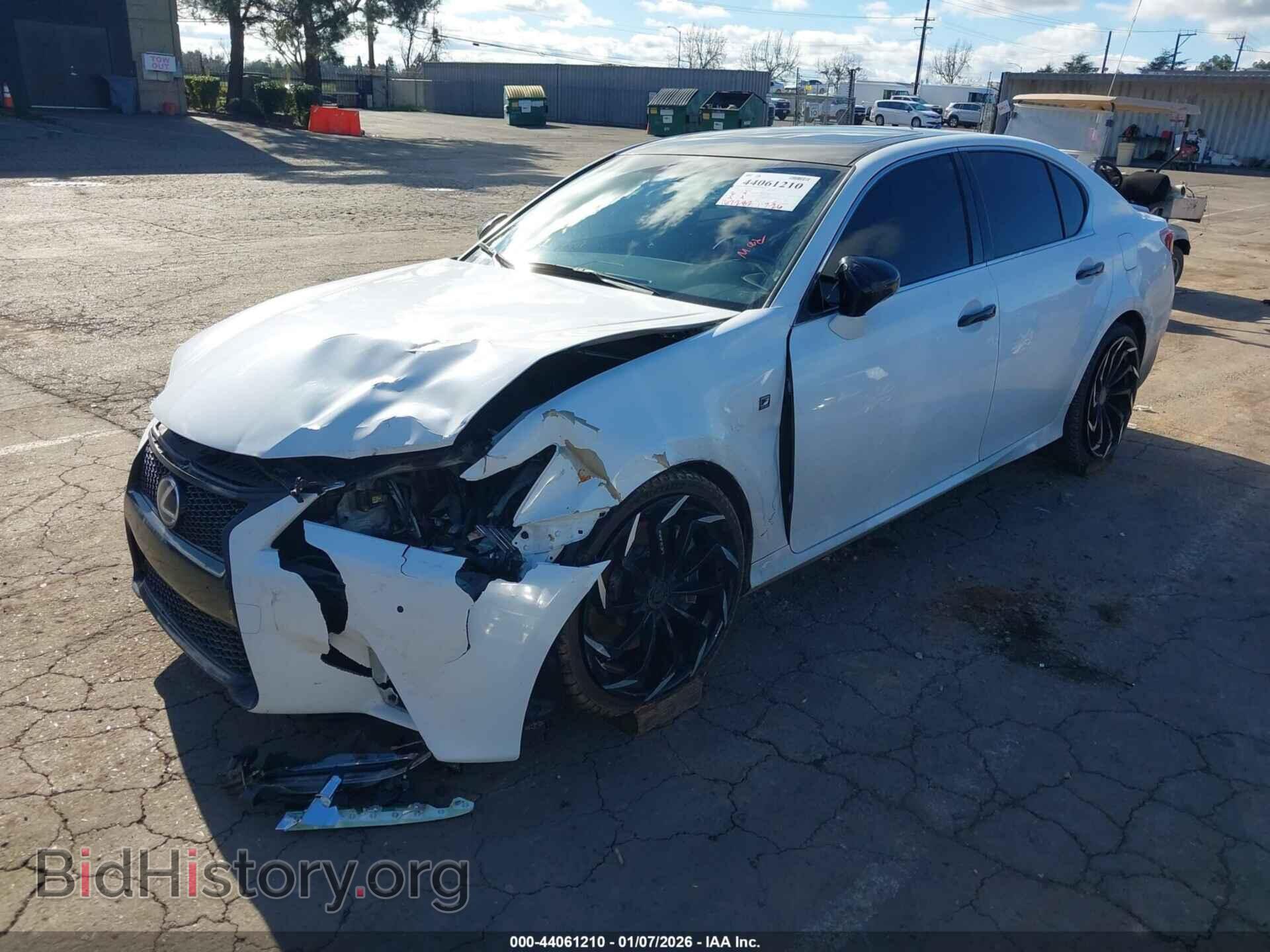 2014 LEXUS GS 350 - VIN: JTHBE1BL5E5036332 - Фото 2