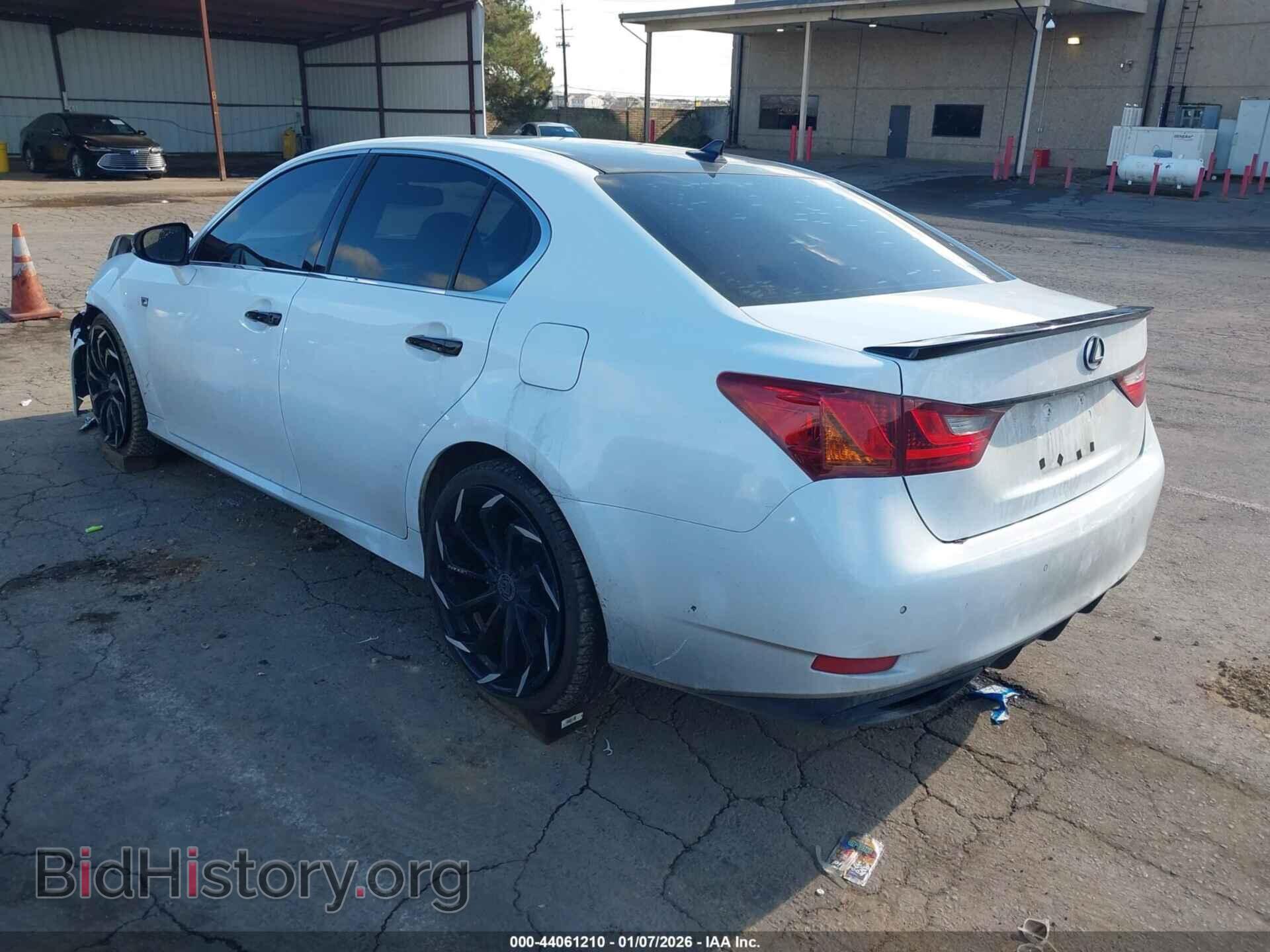 2014 LEXUS GS 350 - VIN: JTHBE1BL5E5036332 - Фото 3