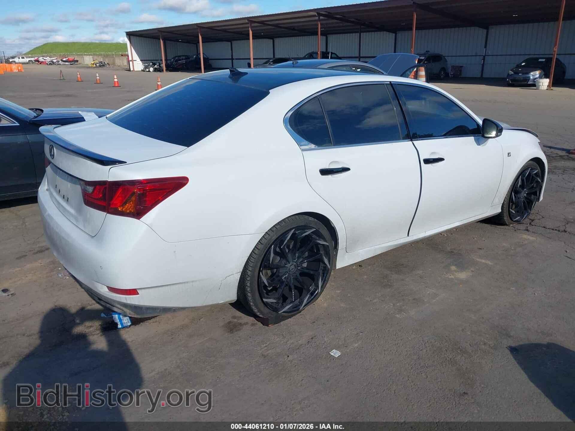 2014 LEXUS GS 350 - VIN: JTHBE1BL5E5036332 - Фото 4