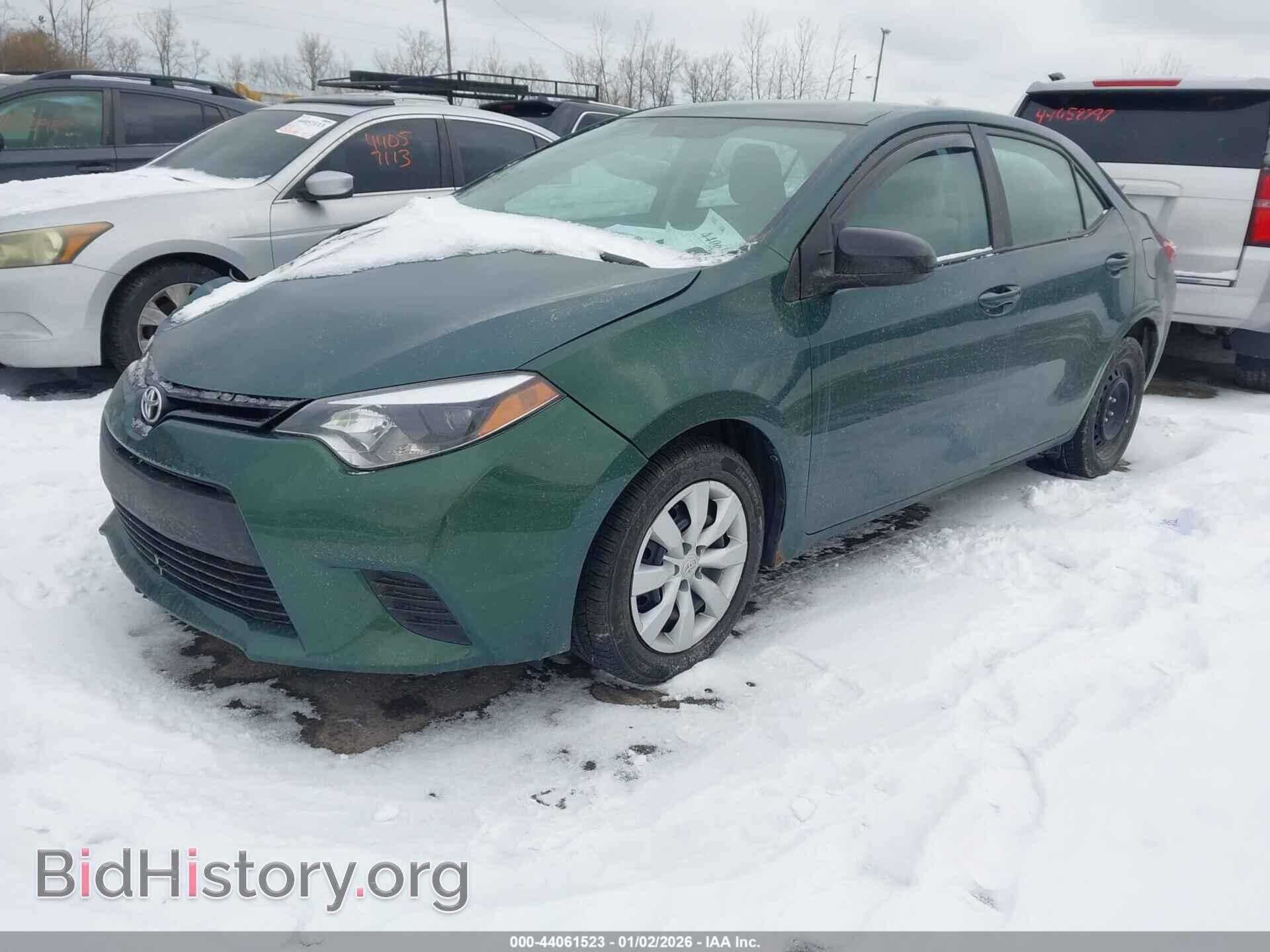 2014 TOYOTA COROLLA - VIN: 2T1BURHE5EC039536 - Фото 2