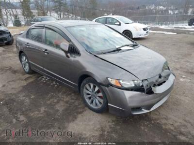 2011 Honda CIVIC EX, серо-стальной — VIN 19XFA1F83BE020165, IAAI