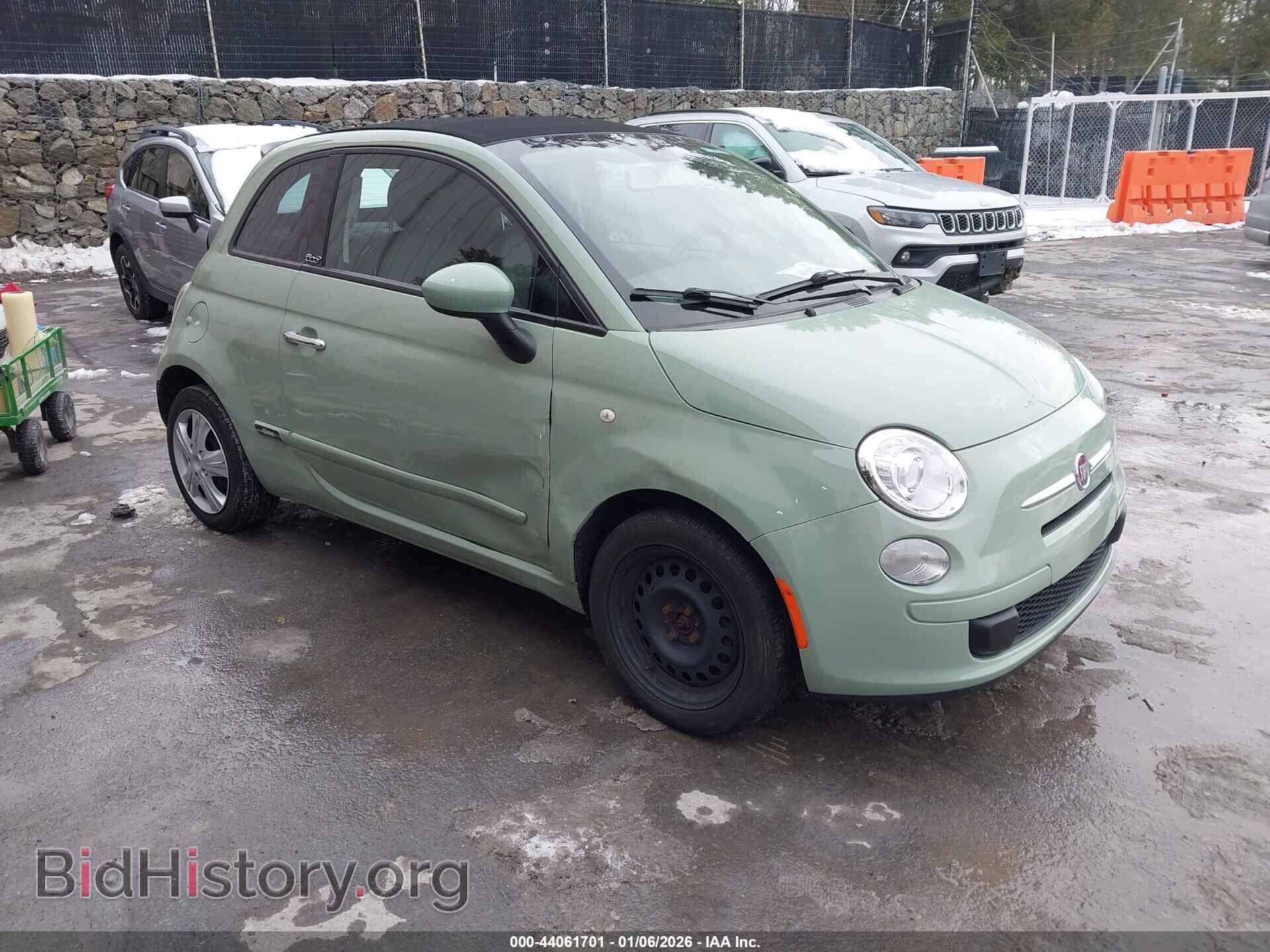 Photo 3C3CFFDR3CT385931 - FIAT 500C 2012