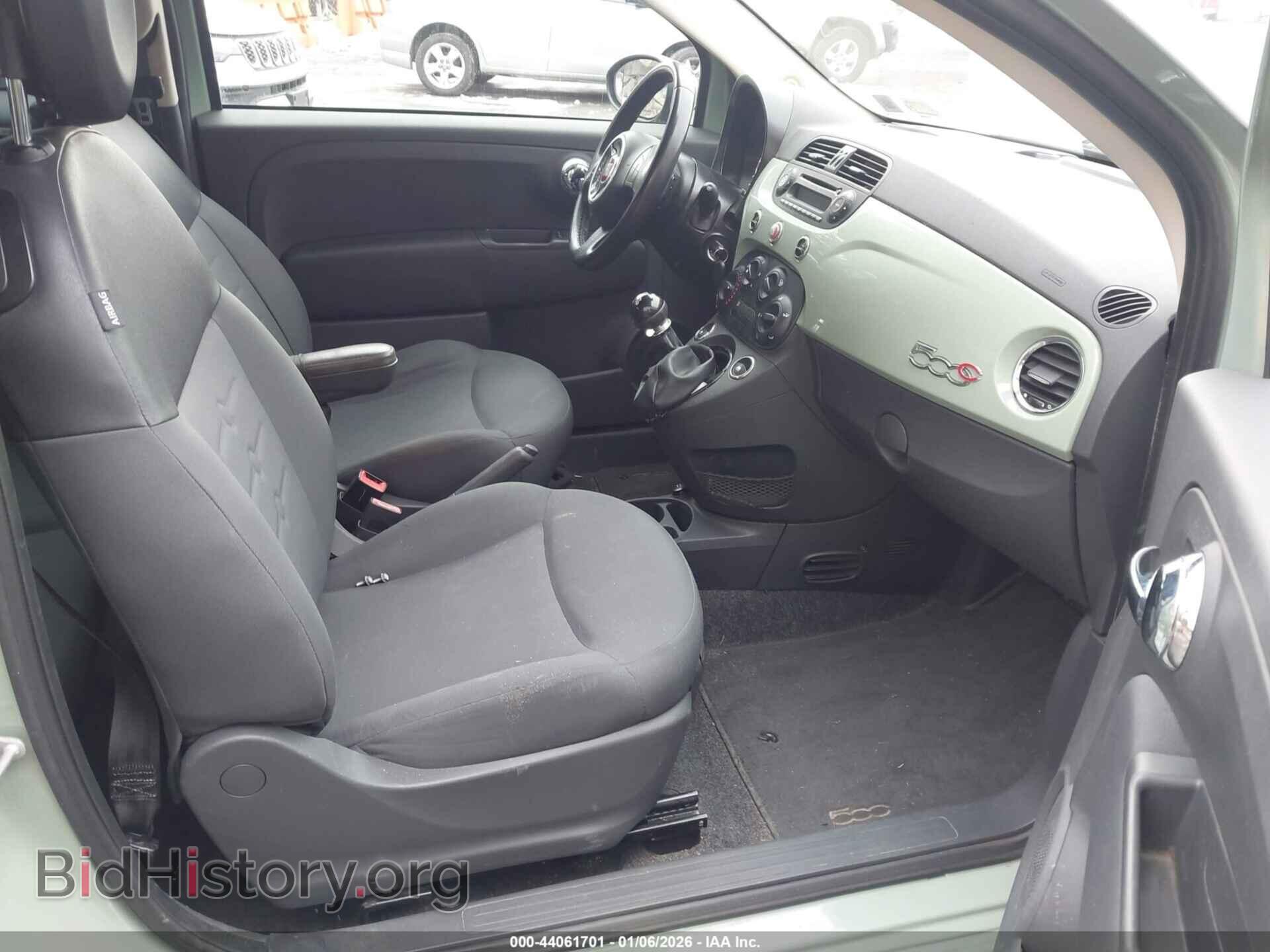 2012 FIAT 500C - VIN: 3C3CFFDR3CT385931 - Photo 5
