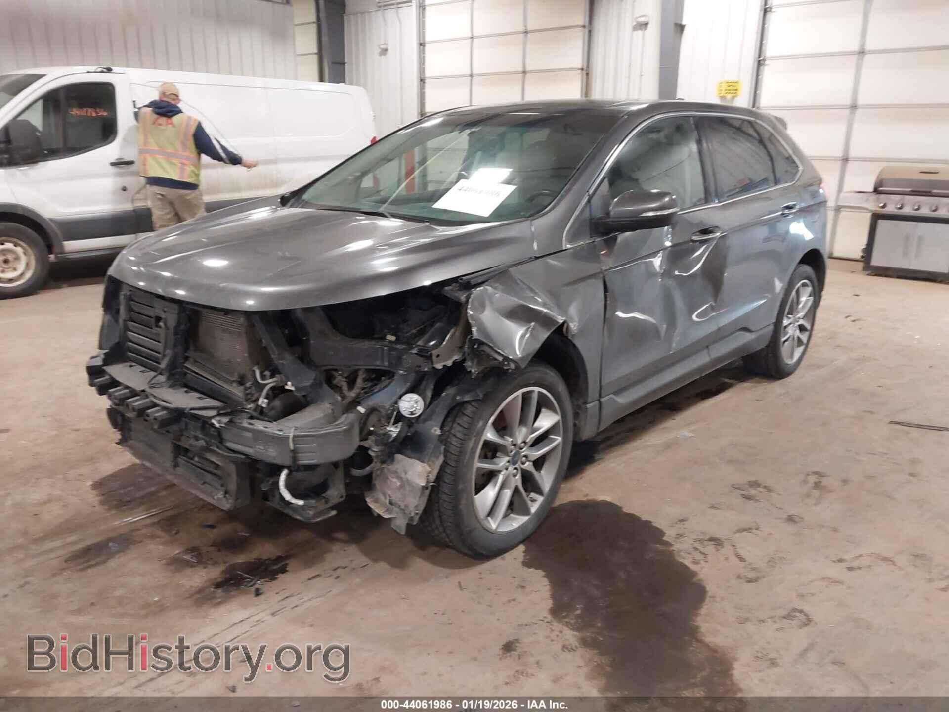 2015 FORD EDGE - VIN: 2FMTK4K9XFBC07590 - Фото 2
