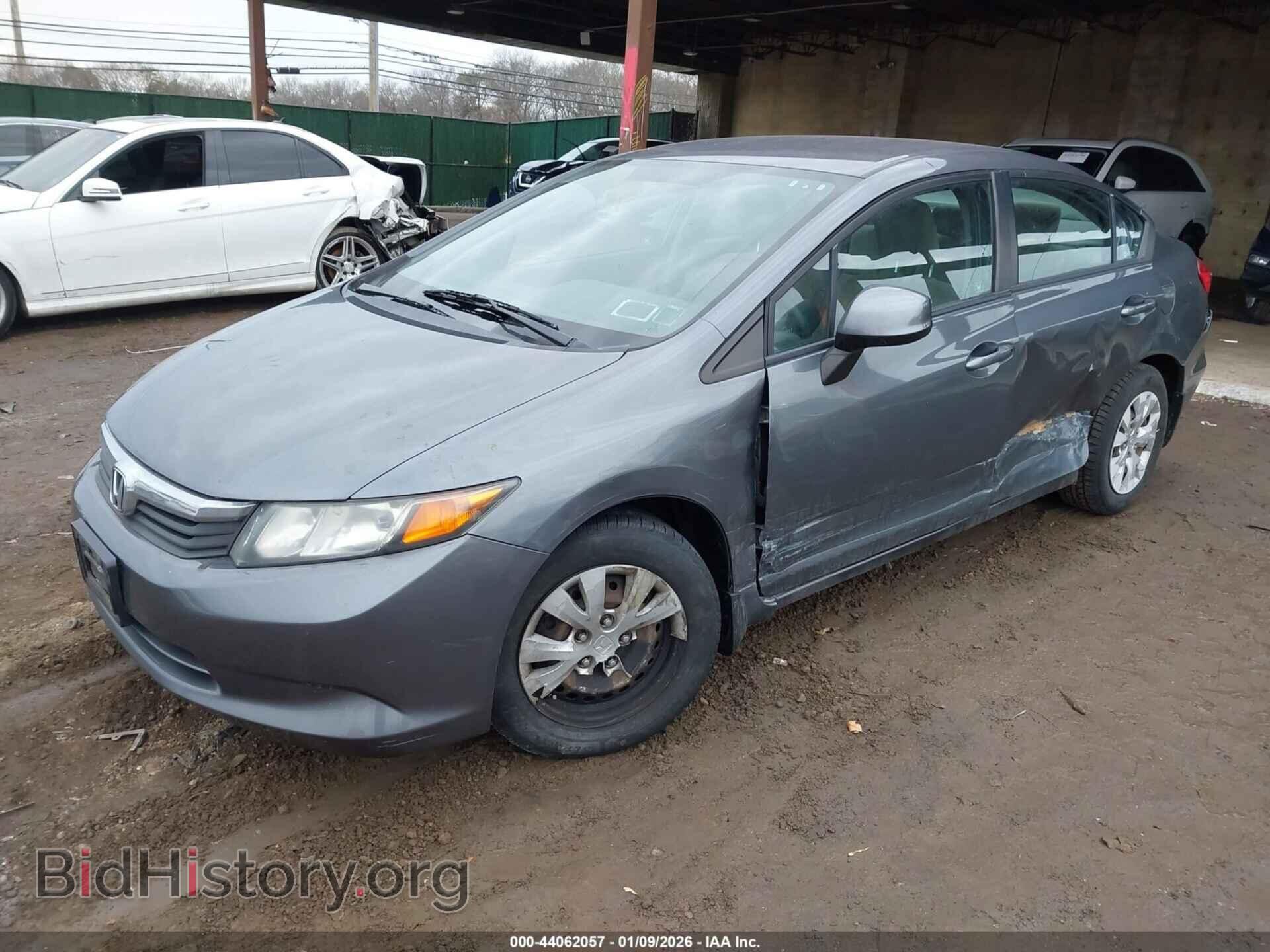 2012 HONDA CIVIC - VIN: 19XFB2F51CE103605 - Фото 2