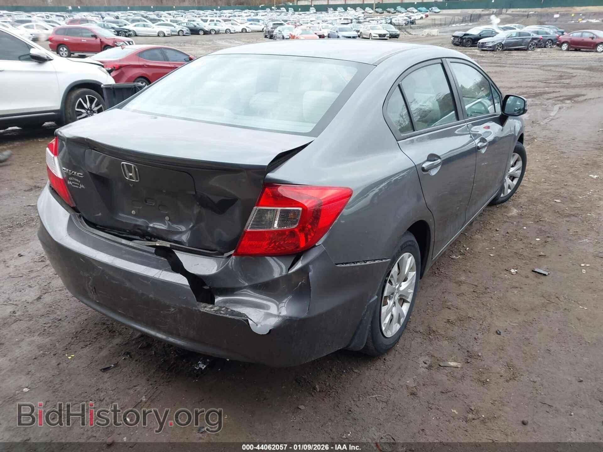 2012 HONDA CIVIC - VIN: 19XFB2F51CE103605 - Фото 4