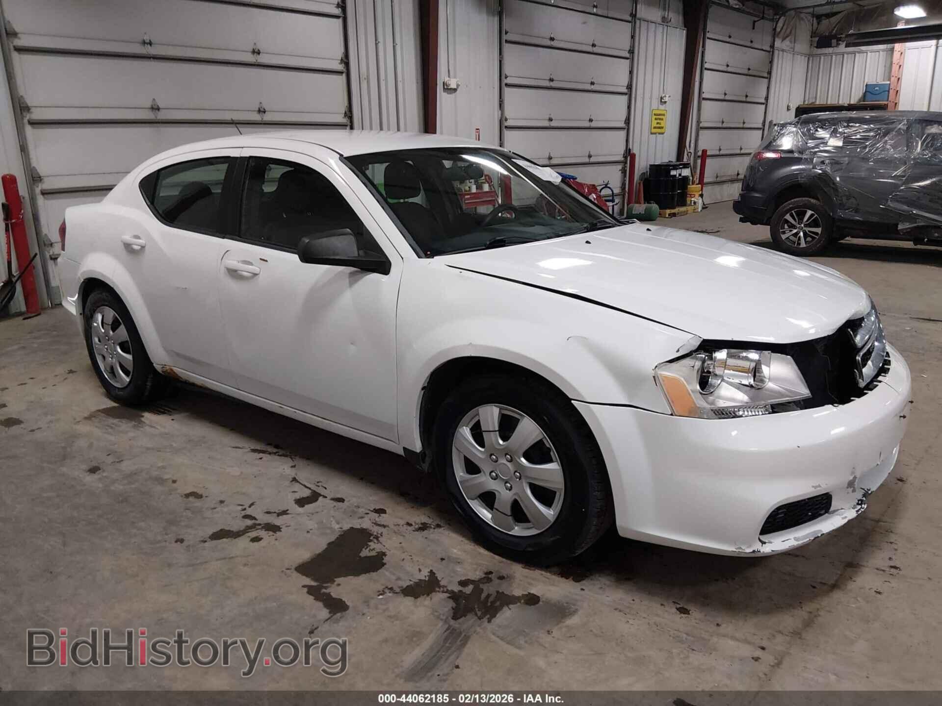 Photo 1C3CDZAB8CN220374 - DODGE AVENGER 2012