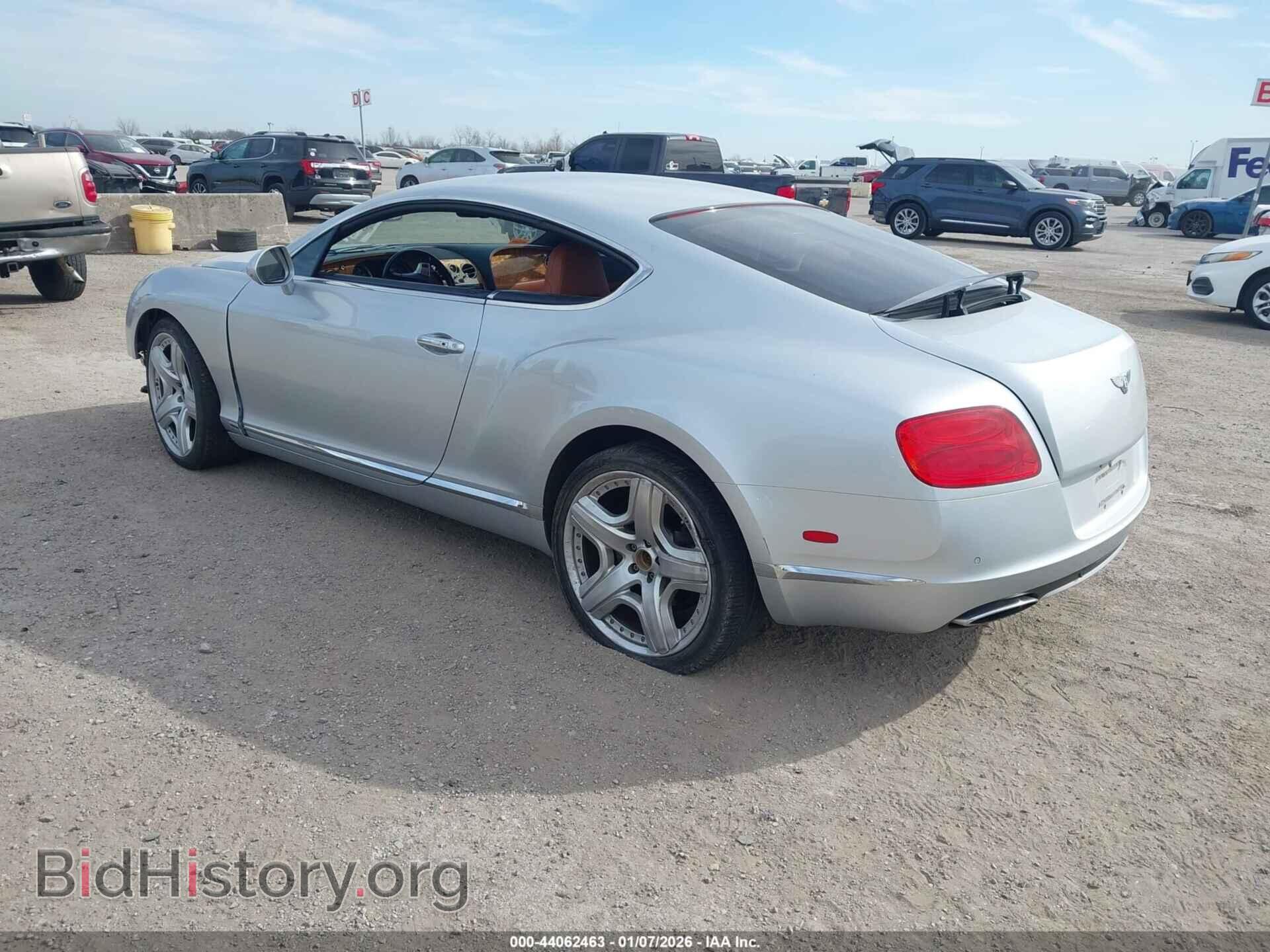 2012 BENTLEY CONTINENTAL GT - VIN: SCBFR7ZA3CC071364 - Photo 3