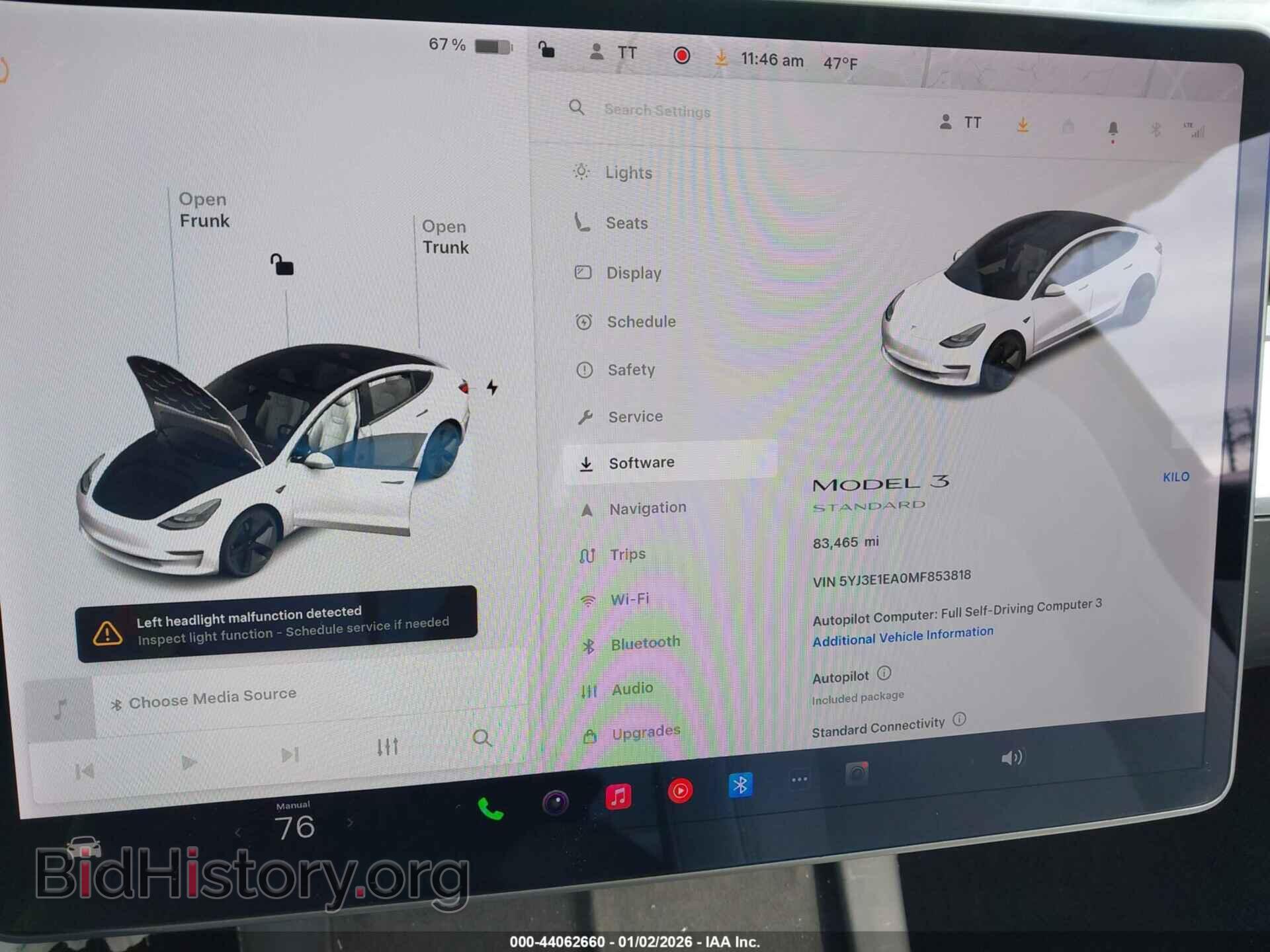2021 TESLA MODEL 3 - VIN: 5YJ3E1EA0MF853818 - Photo 17