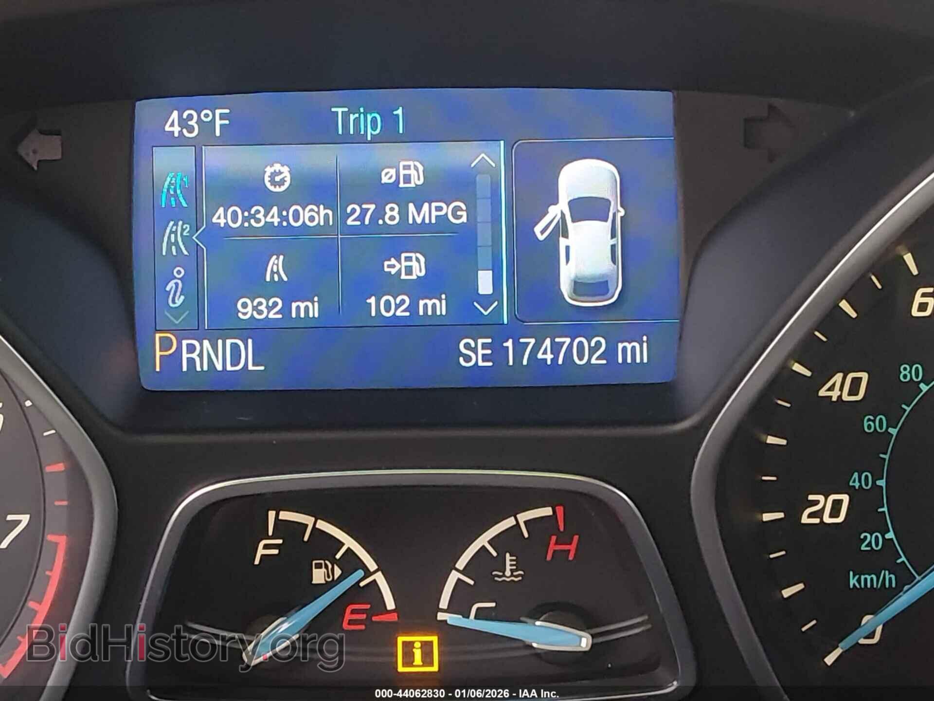 2014 FORD FOCUS - VIN: 1FADP3F29EL215217 - Фото 15