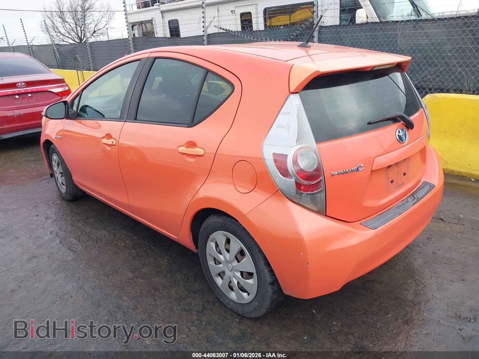 2012 TOYOTA PRIUS C - VIN: JTDKDTB36C1006941 - Фото 3