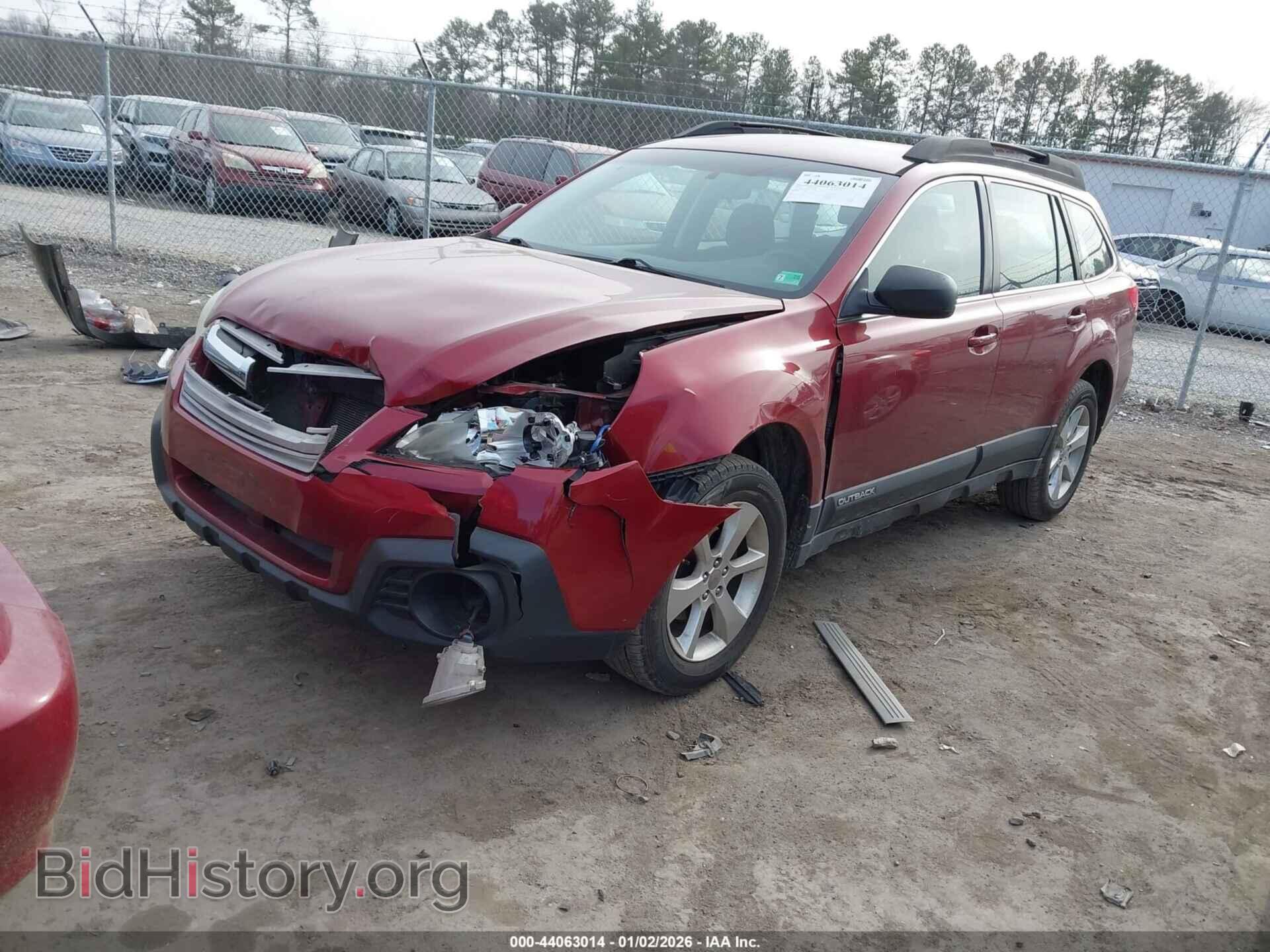 2014 SUBARU OUTBACK - VIN: 4S4BRBAC5E3290286 - Фото 2