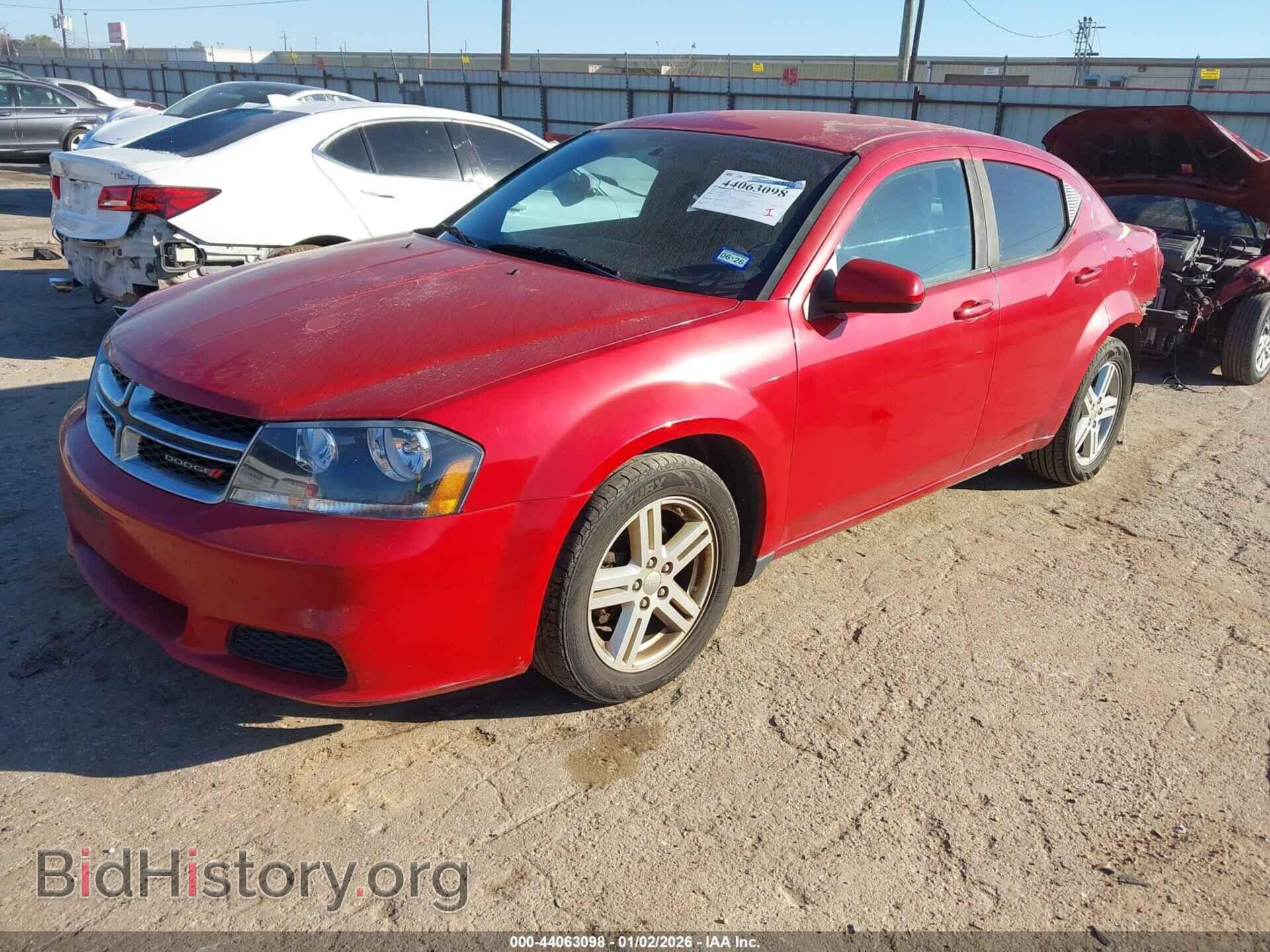 2012 DODGE AVENGER - VIN: 1C3CDZCB6CN219740 - Фото 2