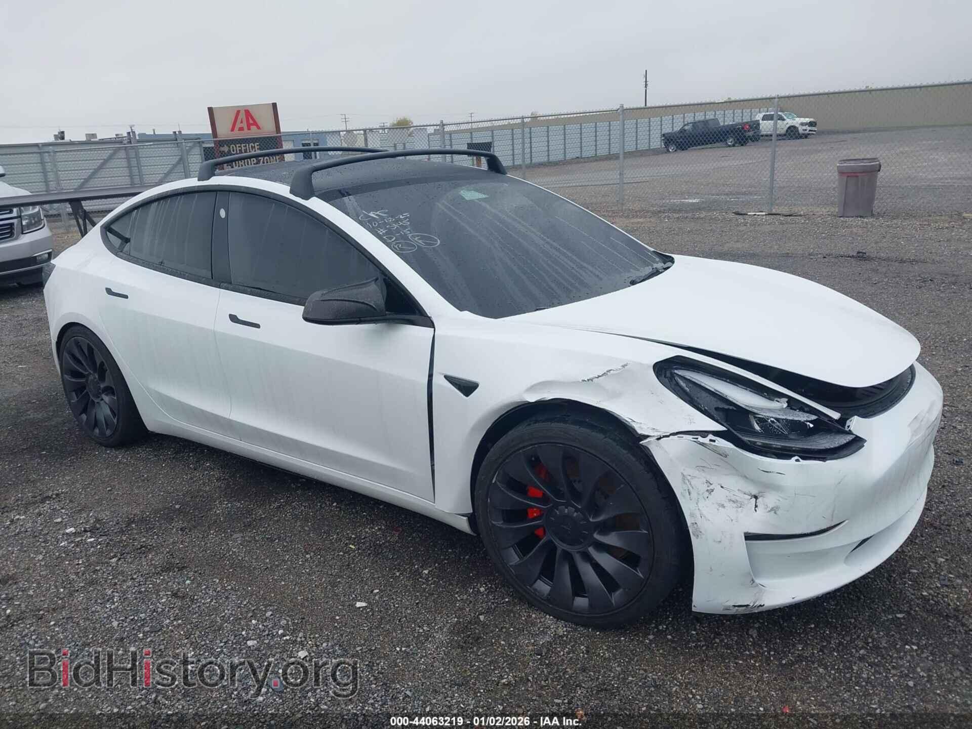 Фотография 5YJ3E1EC2PF497331 - TESLA MODEL 3 2023
