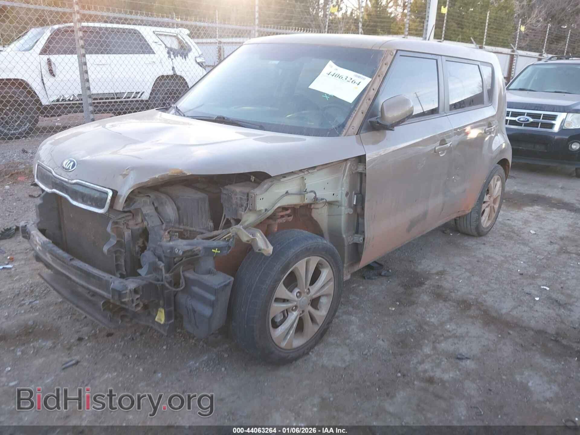 2015 KIA SOUL - VIN: KNDJP3A54F7202383 - Фото 2