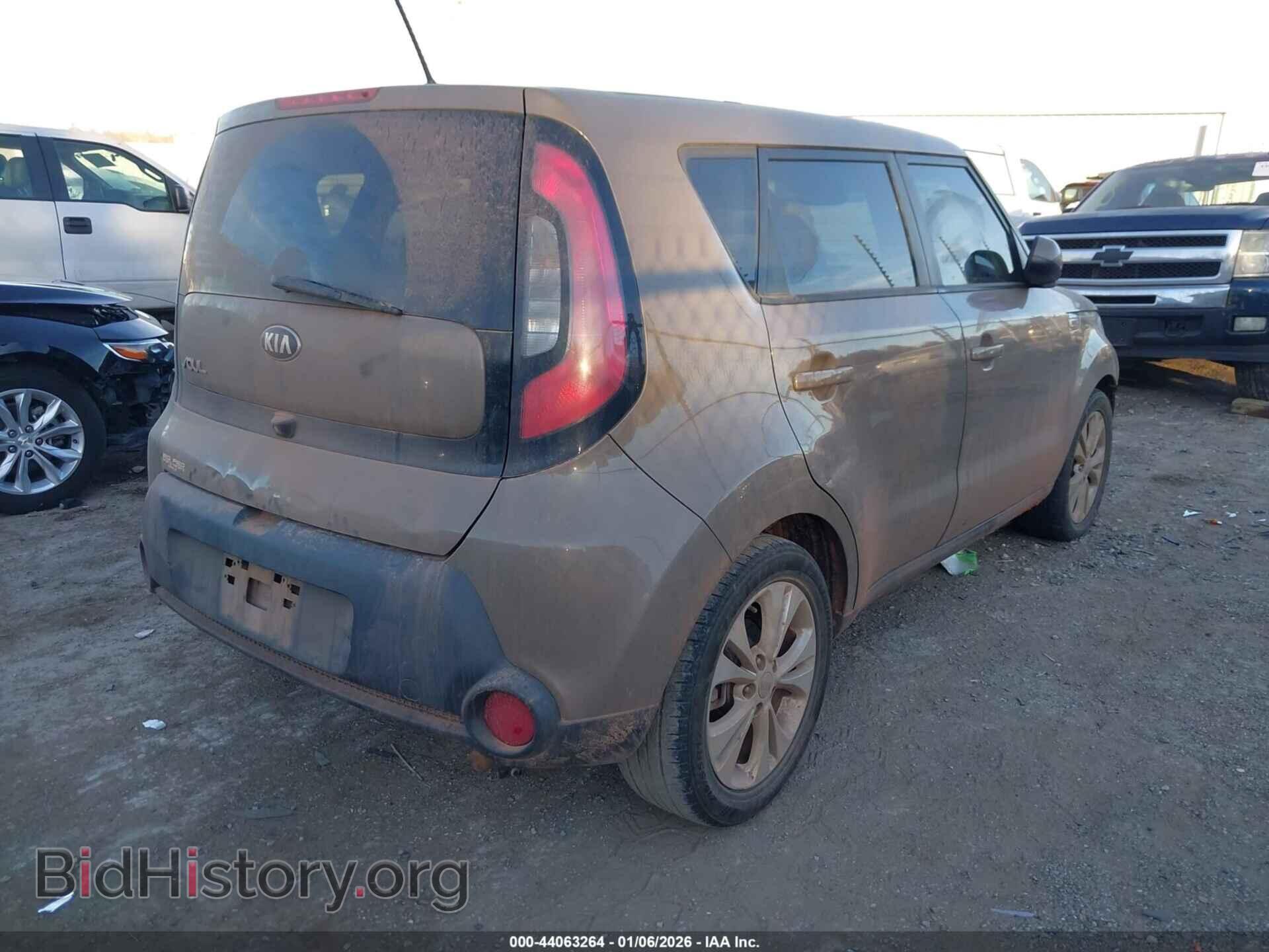 2015 KIA SOUL - VIN: KNDJP3A54F7202383 - Фото 4