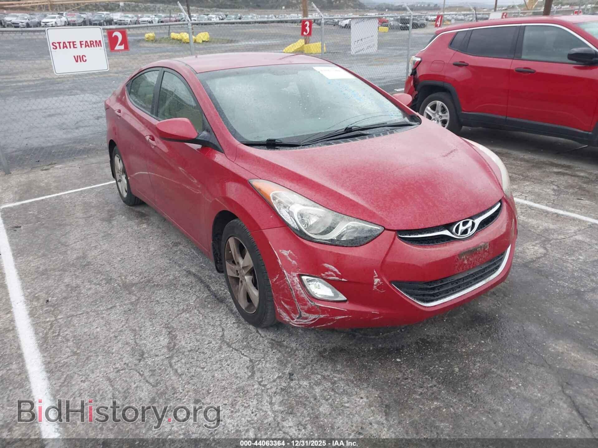 Фотография KMHDH4AE4DU945815 - HYUNDAI ELANTRA 2013