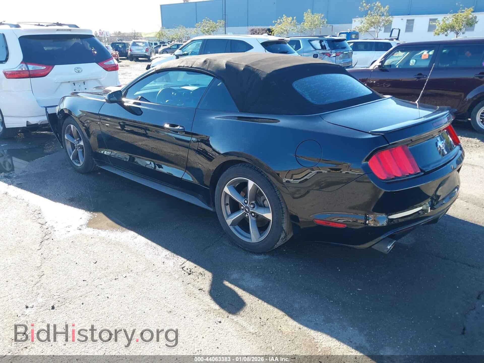 2016 FORD MUSTANG - VIN: 1FATP8EMXG5295601 - Фото 3