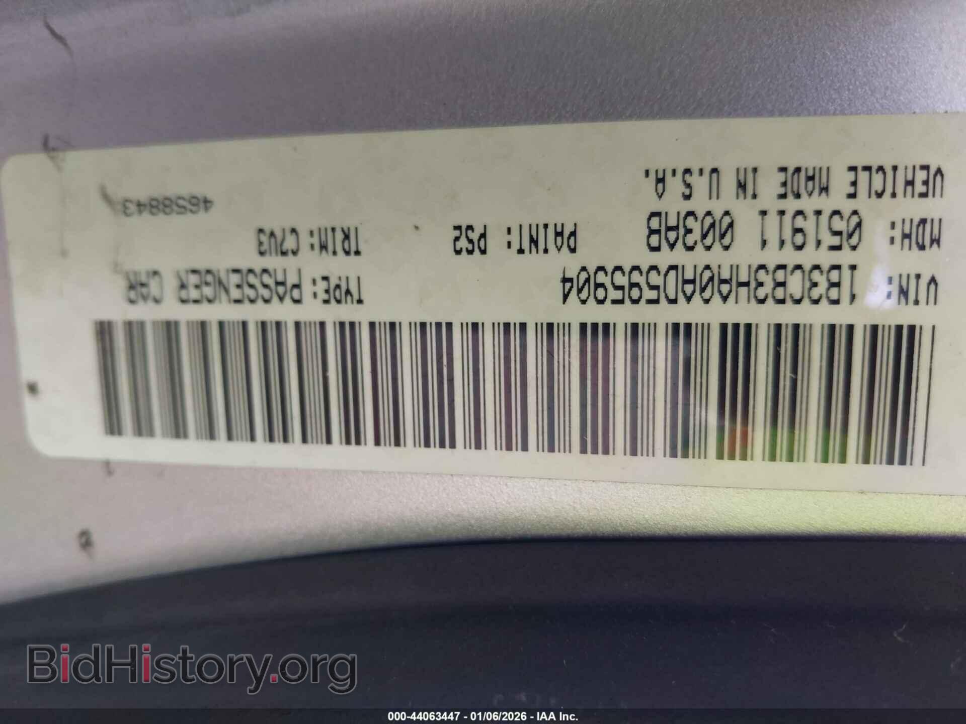 2010 DODGE CALIBER - VIN: 1B3CB3HA0AD595904 - Фото 9