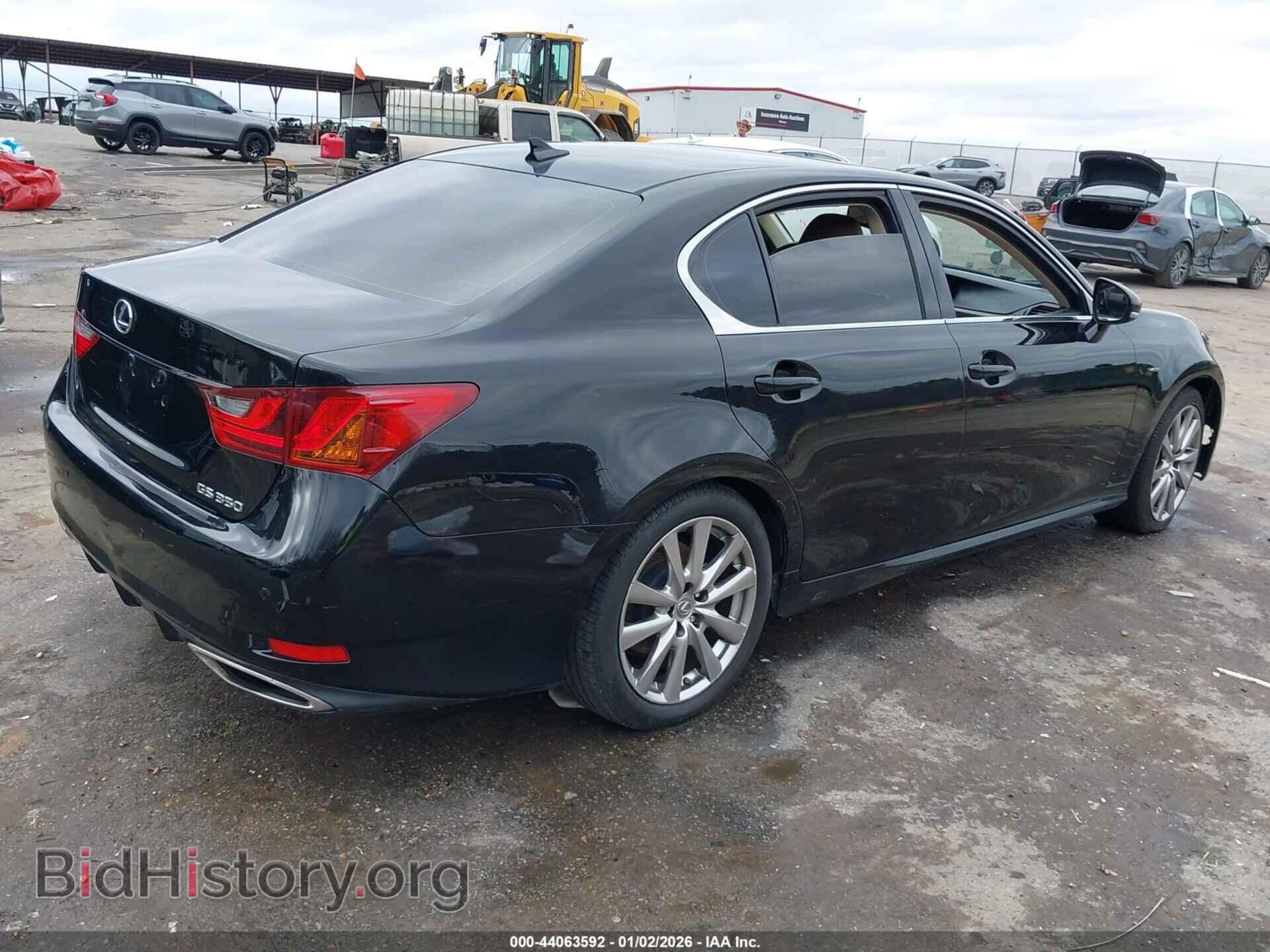 2013 LEXUS GS 350 - VIN: JTHBE1BL8D5022469 - Фото 4