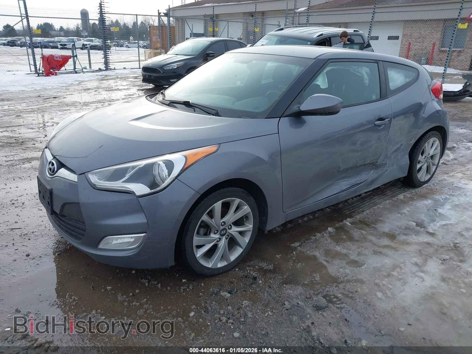 2017 HYUNDAI VELOSTER - VIN: KMHTC6AD4HU307552 - Фото 2