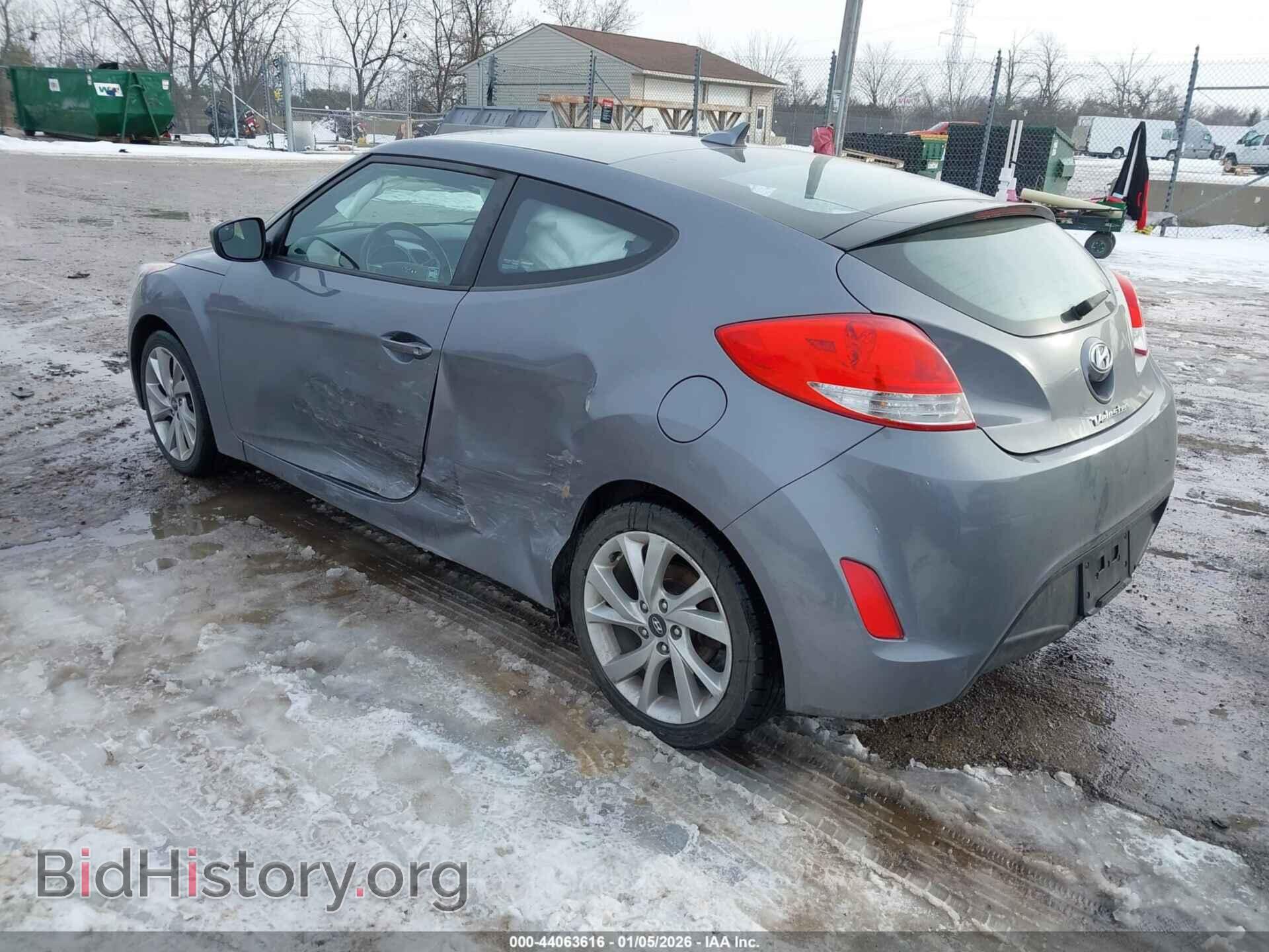 2017 HYUNDAI VELOSTER - VIN: KMHTC6AD4HU307552 - Фото 3